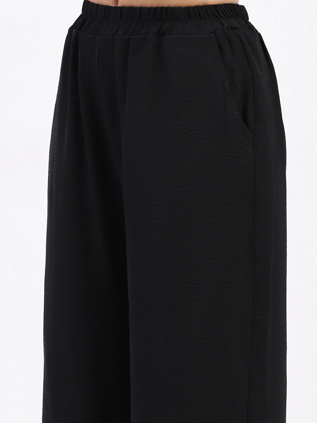 Embroidered Yoke Rayon Co-ord Set - Global Republic