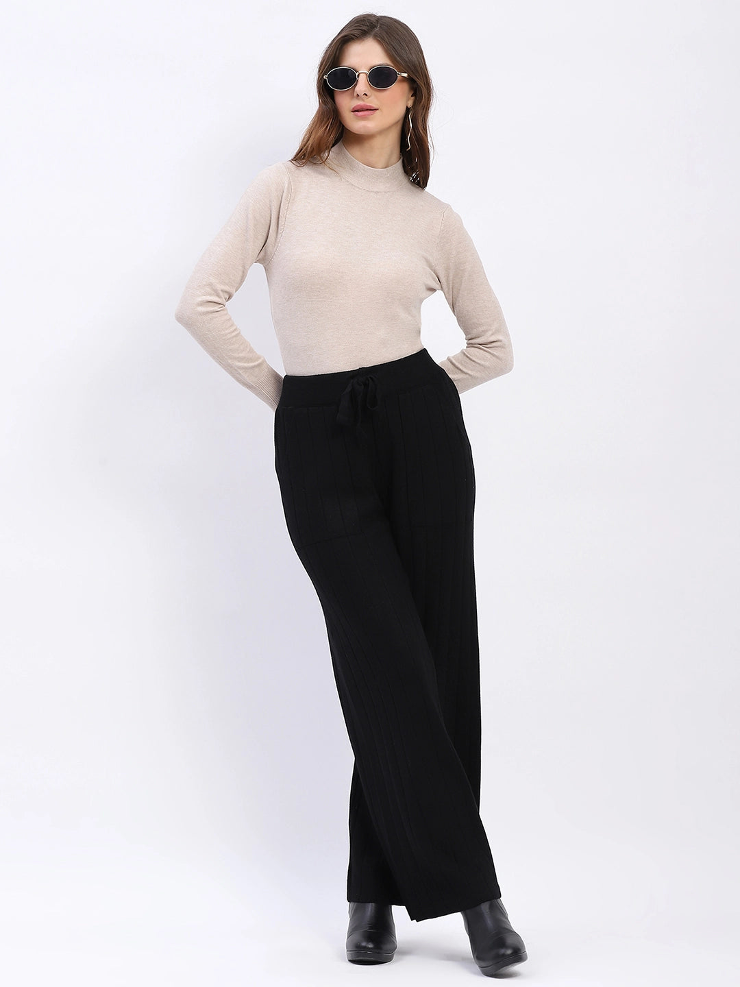 Effortless Warmth Knit Pants - Global Republic