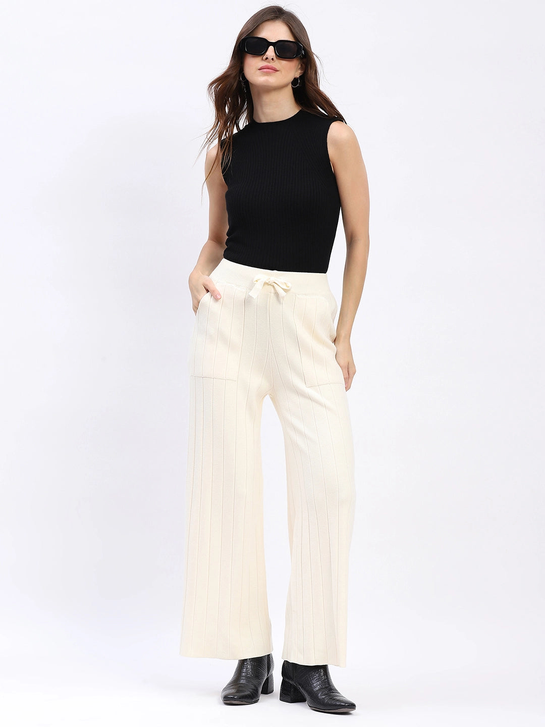 Effortless Warmth Knit Pants - Global Republic