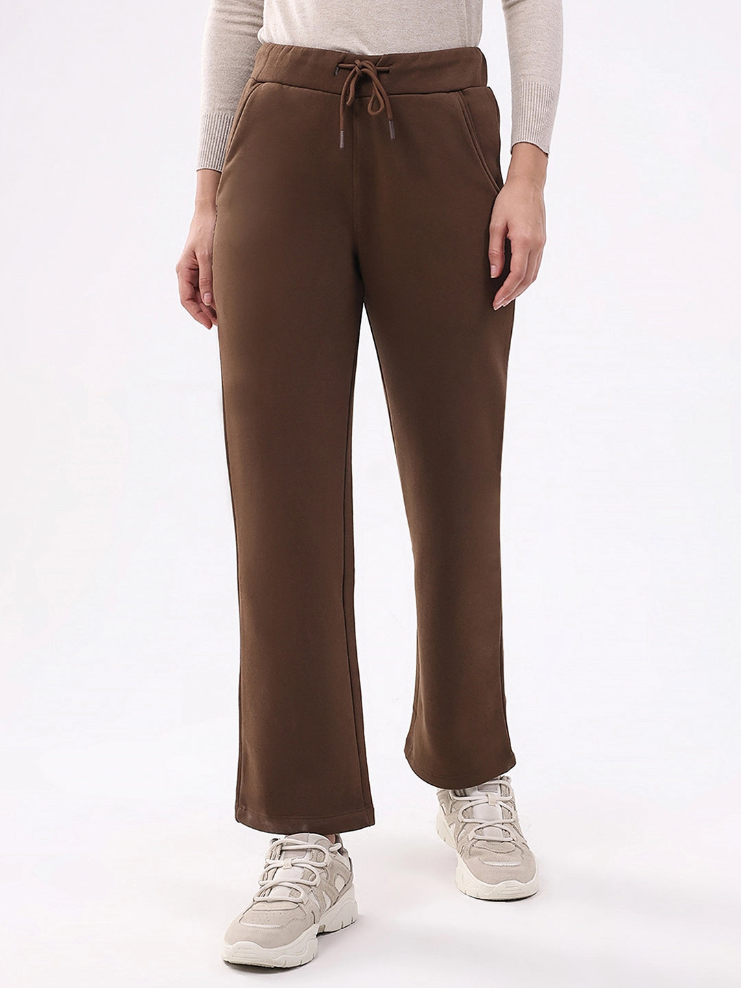 Brown Fleece-Lined Winter Lower - Global Republic
