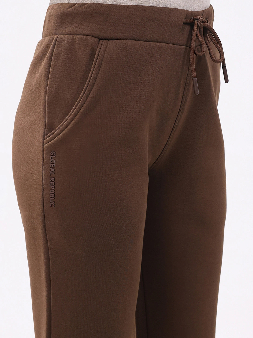 Brown Fleece-Lined Winter Lower - Global Republic