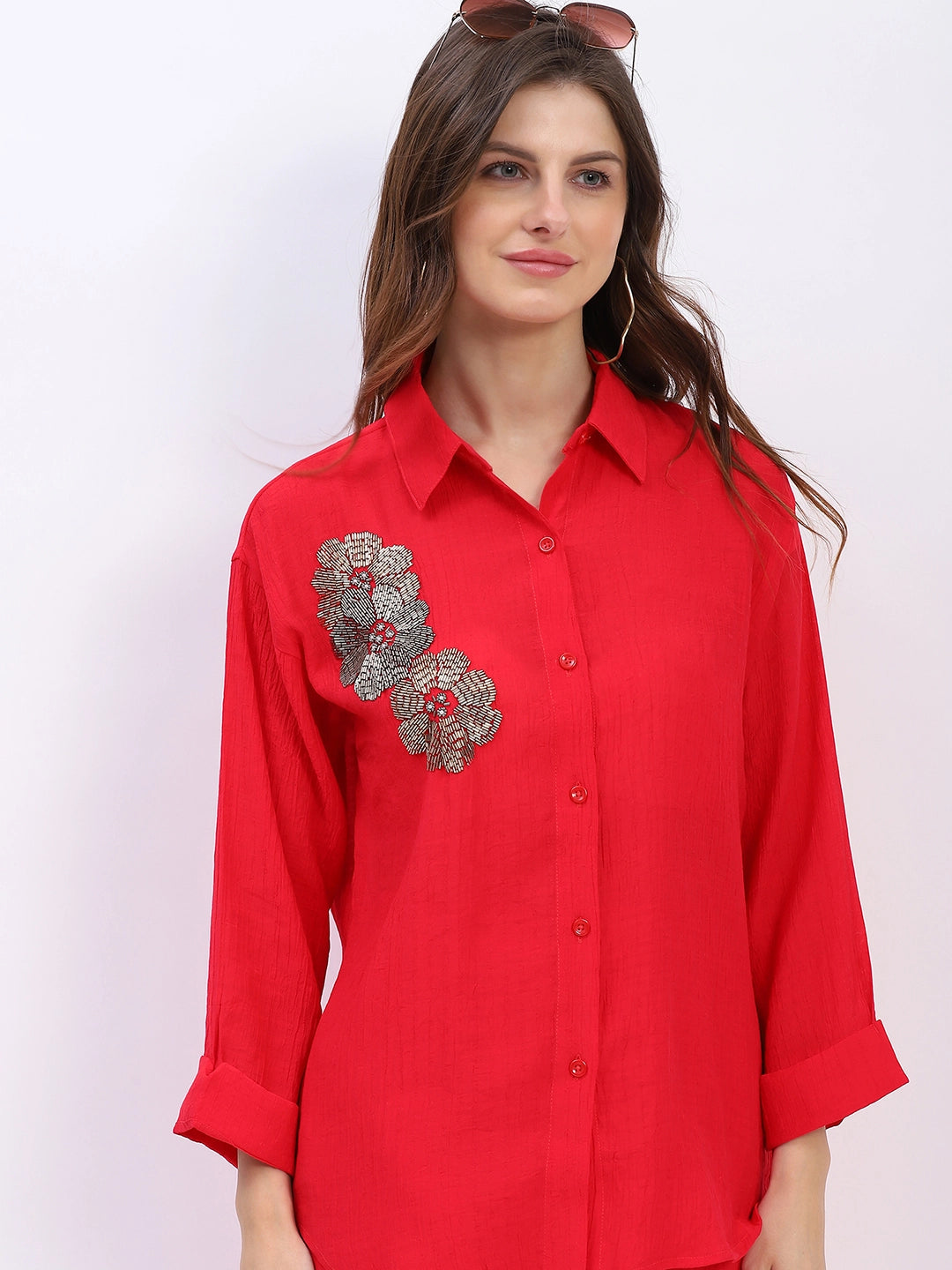 Festive Embellished Co-ord Set - Global Republic