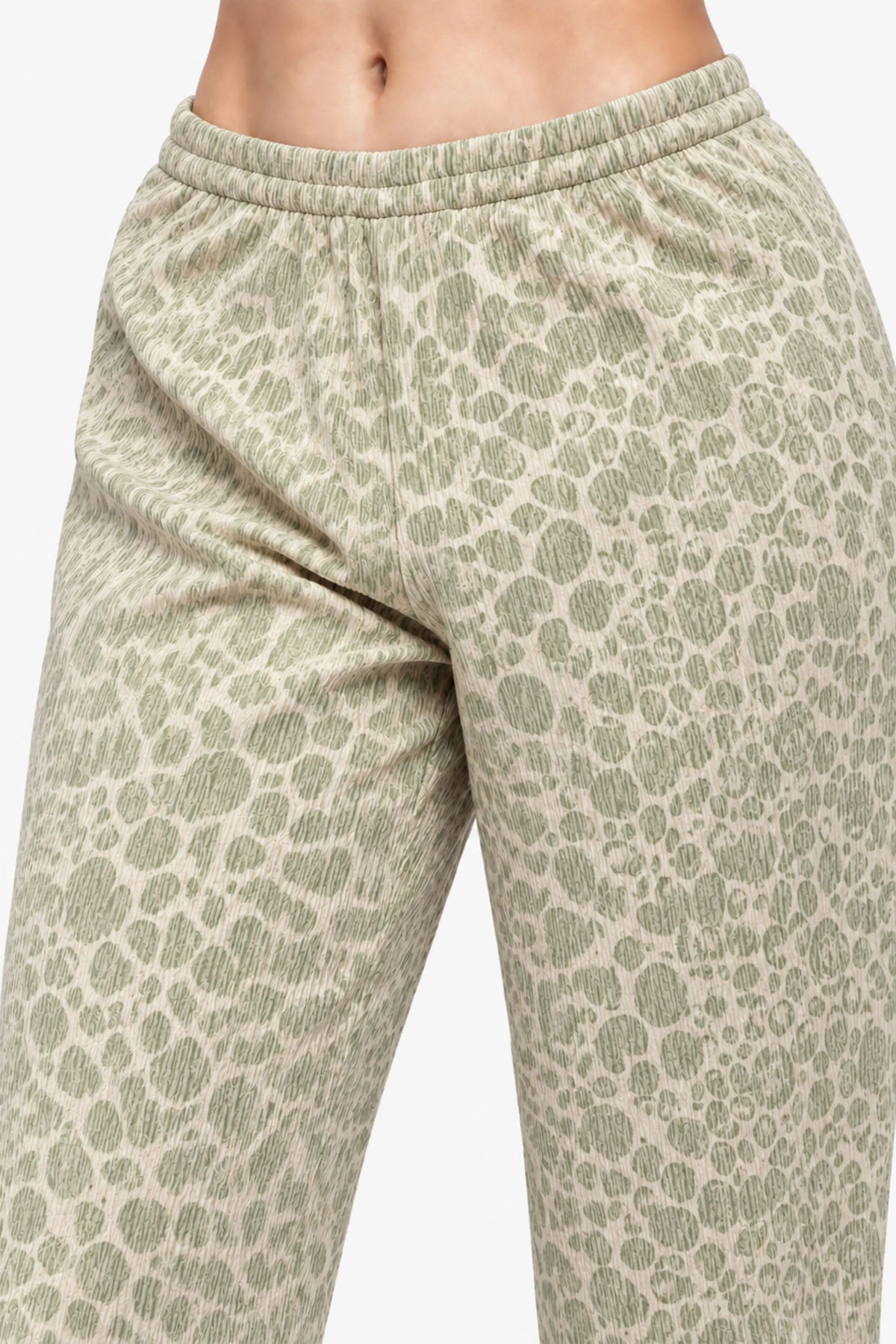 Green Floral Print Winter Night Suit-Global Republic