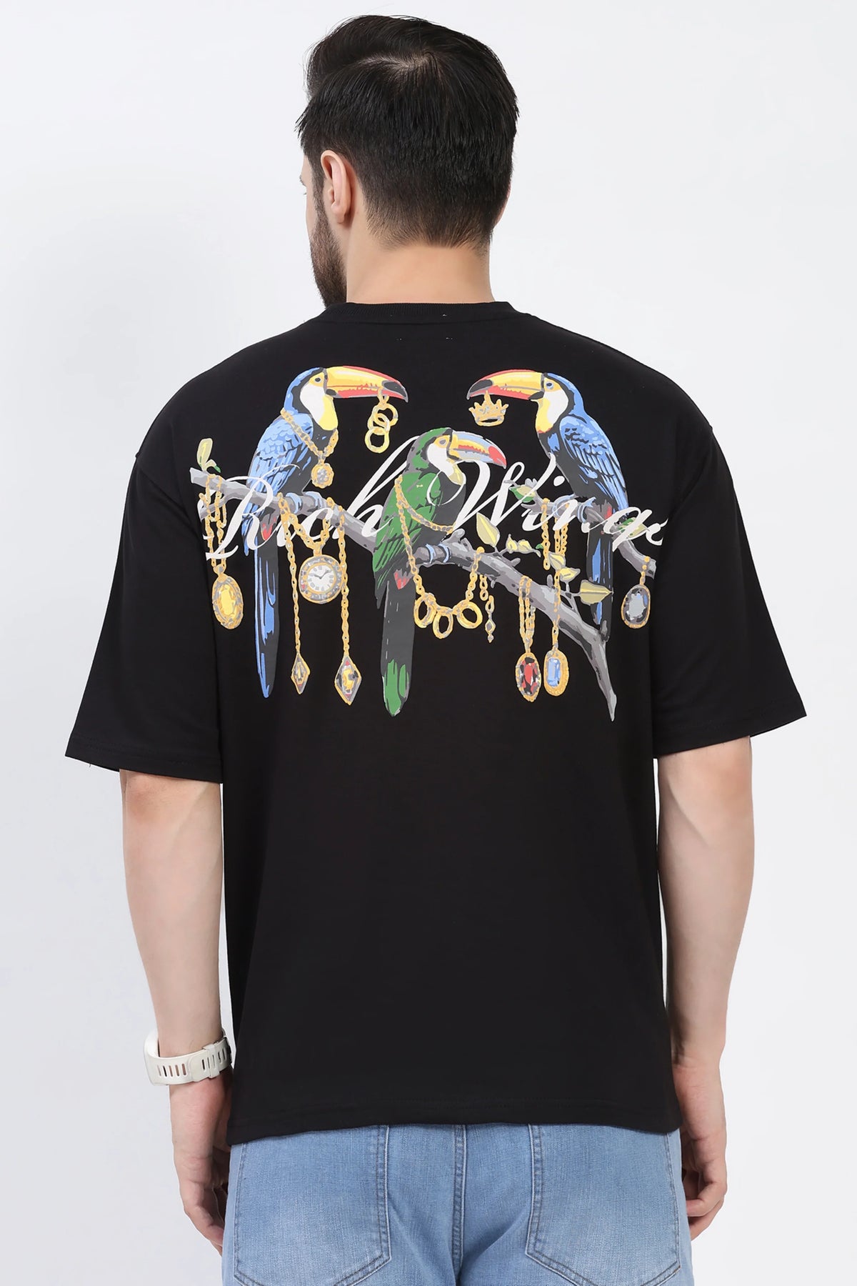 Risk Kings Graphic Oversized T-Shirt-Global Republic