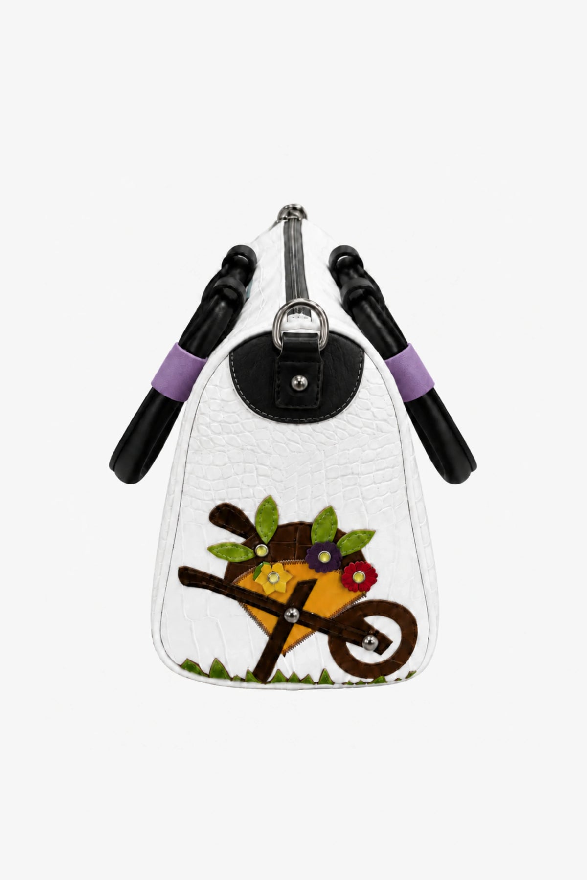 London Pop-Art Croc Handbag-Global Republic