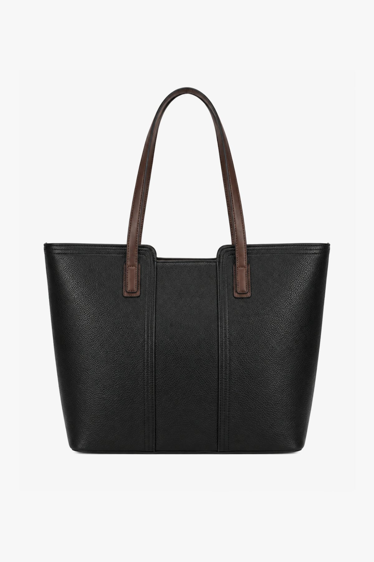 Black Smart Tote Bag-Global Republic