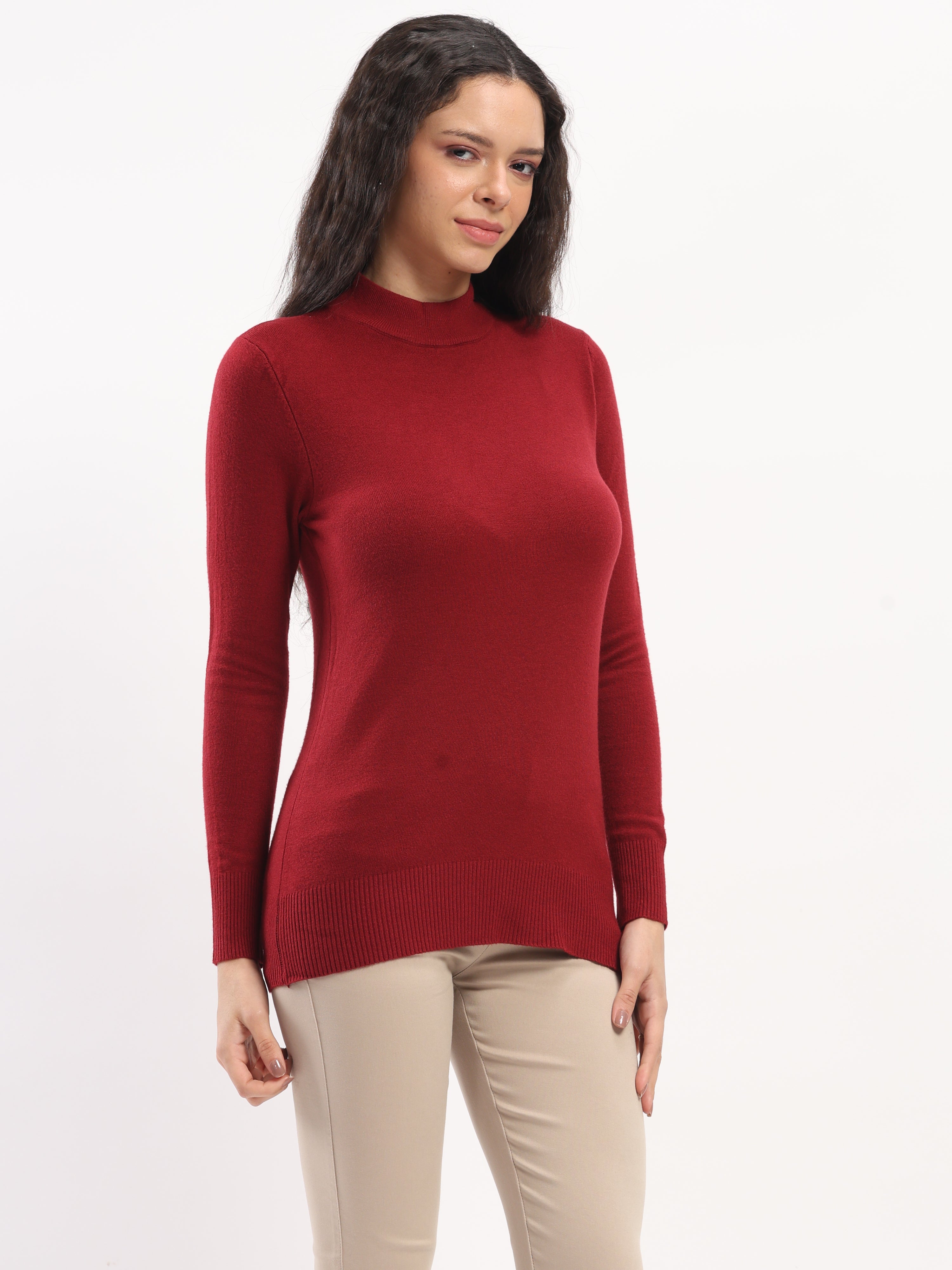 Wine Snug Fit Skivvy - Global Republic