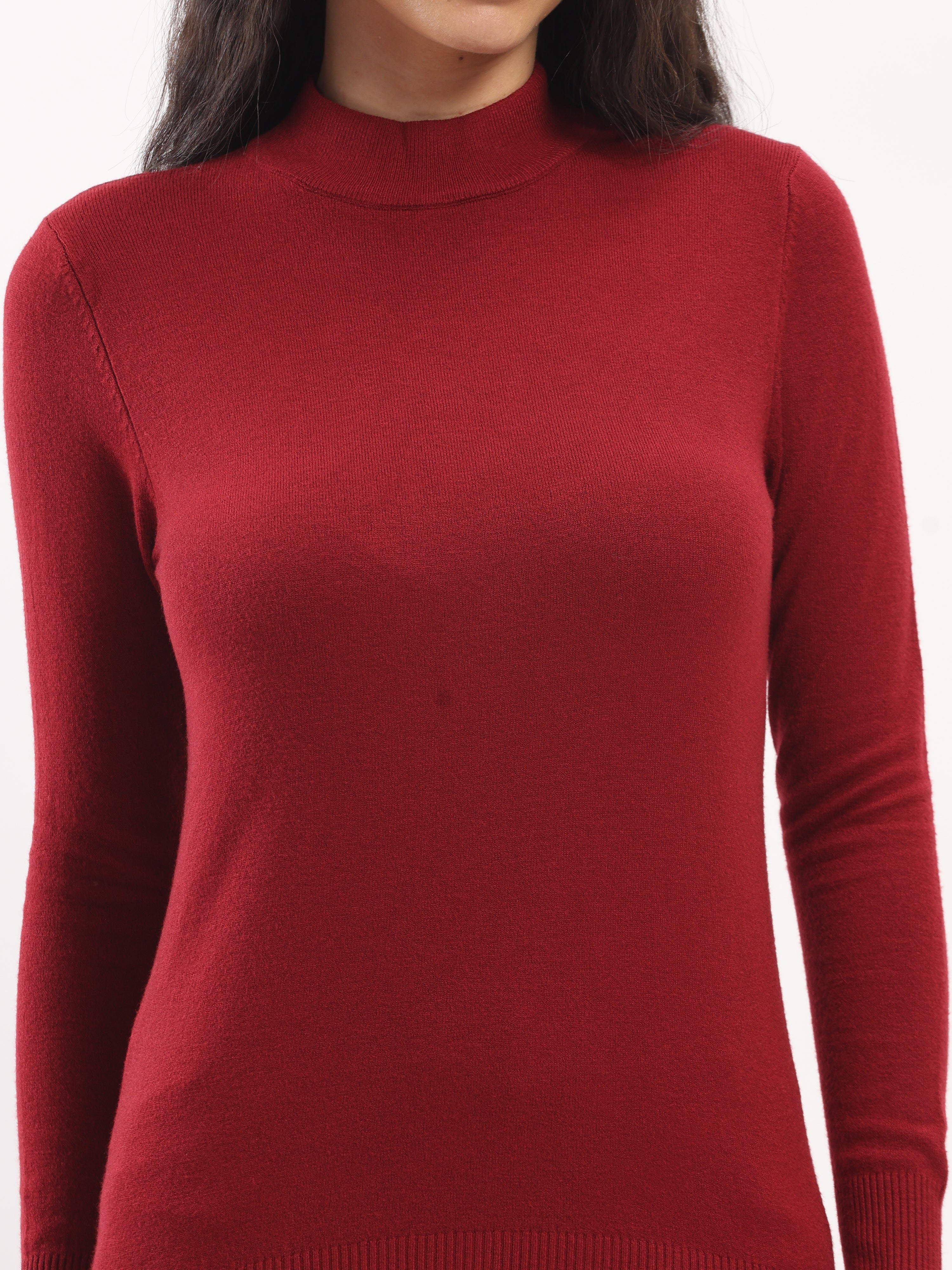 Wine Snug Fit Skivvy - Global Republic
