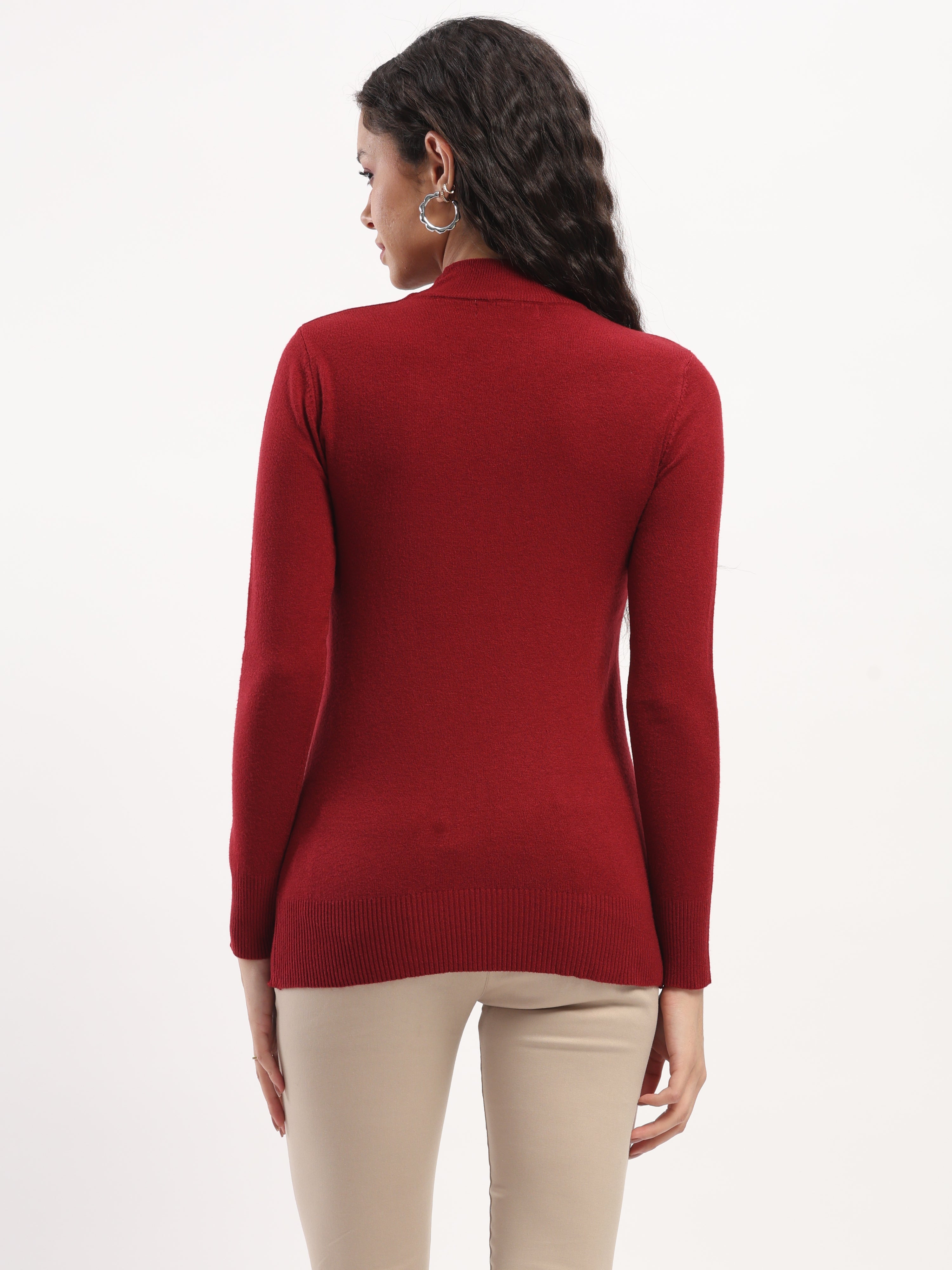 Wine Snug Fit Skivvy - Global Republic