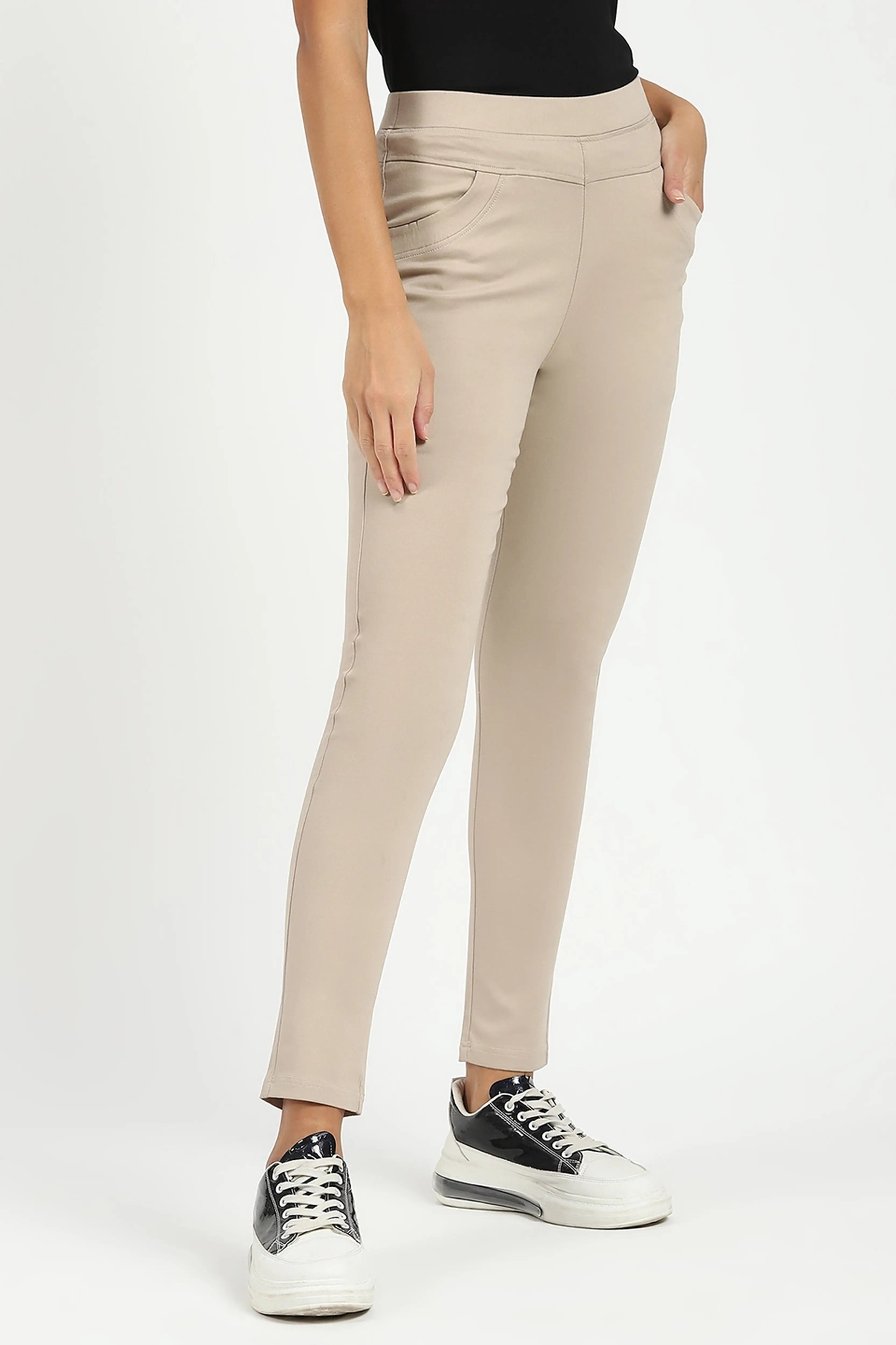 Camel Ultra Stretchable Jegging