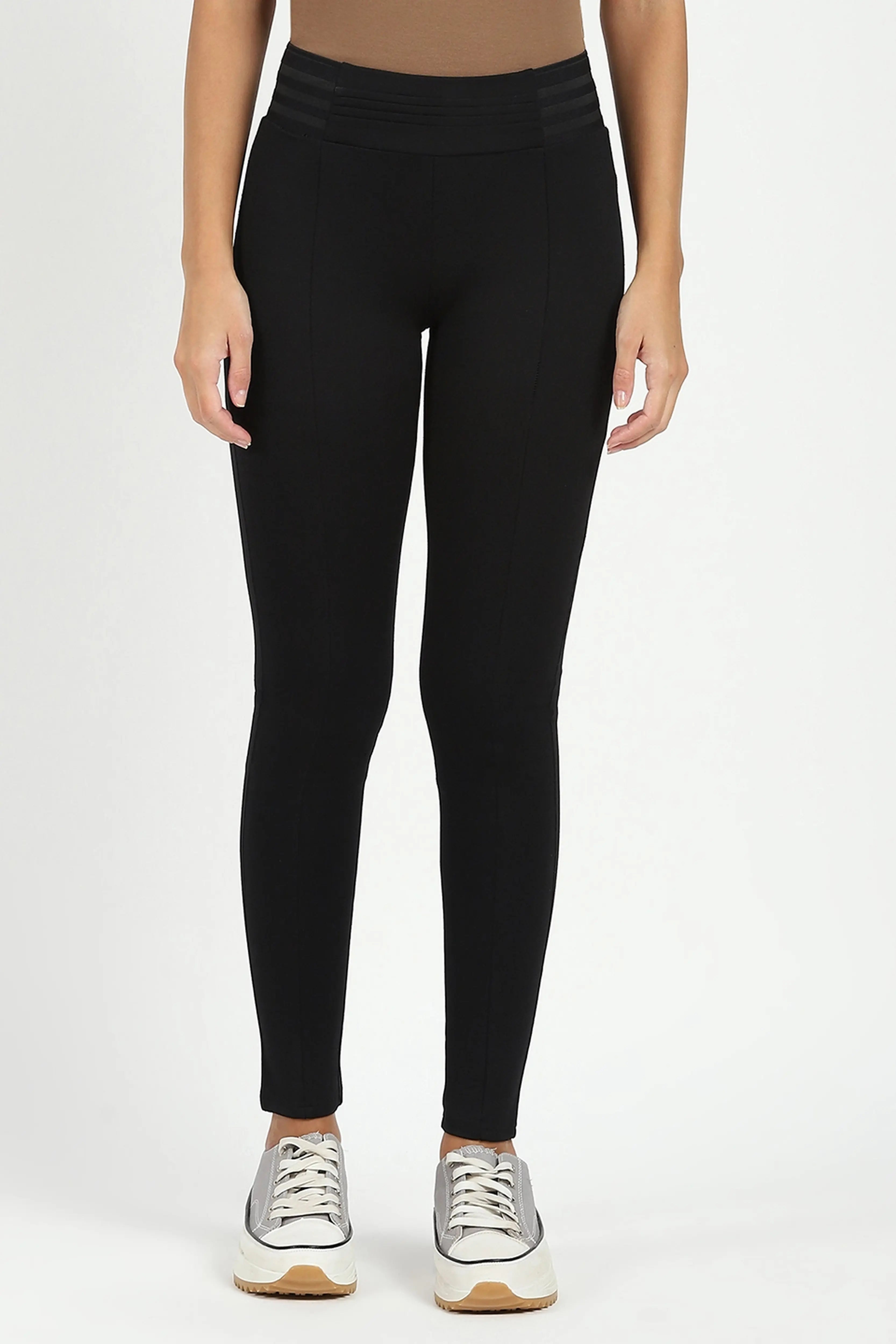 Black Stretchable Slim Jegging