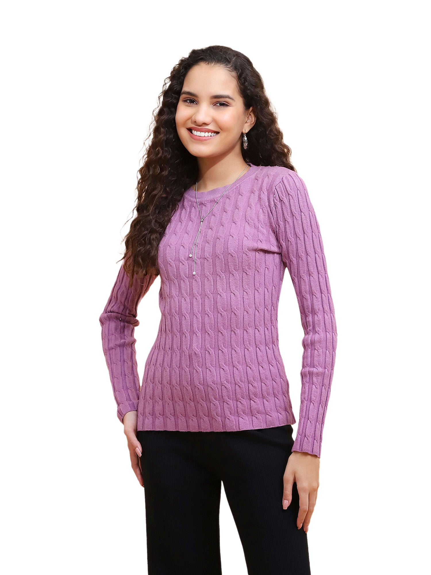 Women Crew Neck Slim Fit Skivvy - Global Republic