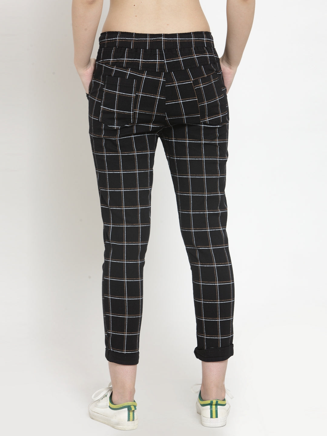 Beige Checkered Lower - Global Republic