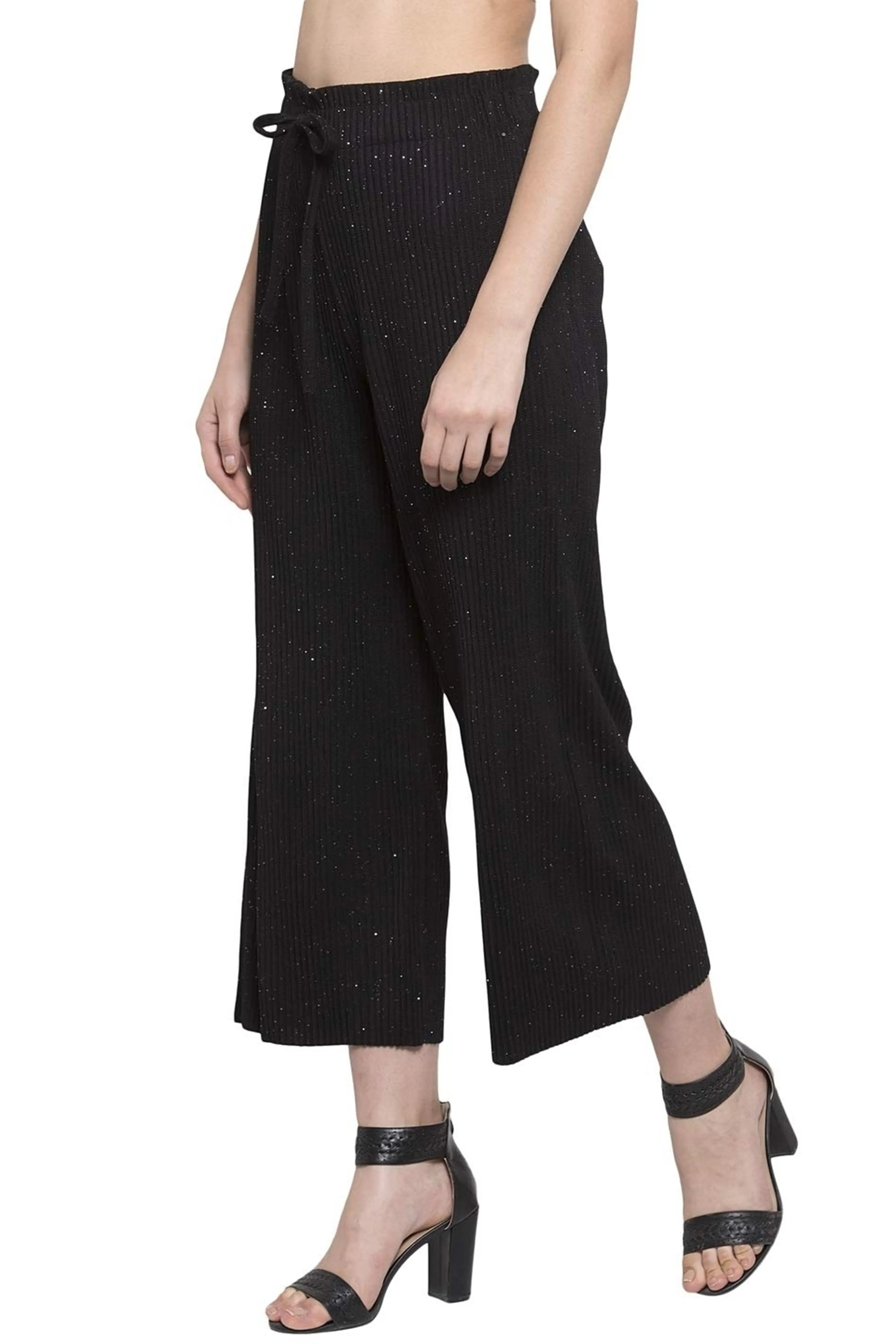 Black Relaxed Fit Lower - Global Republic