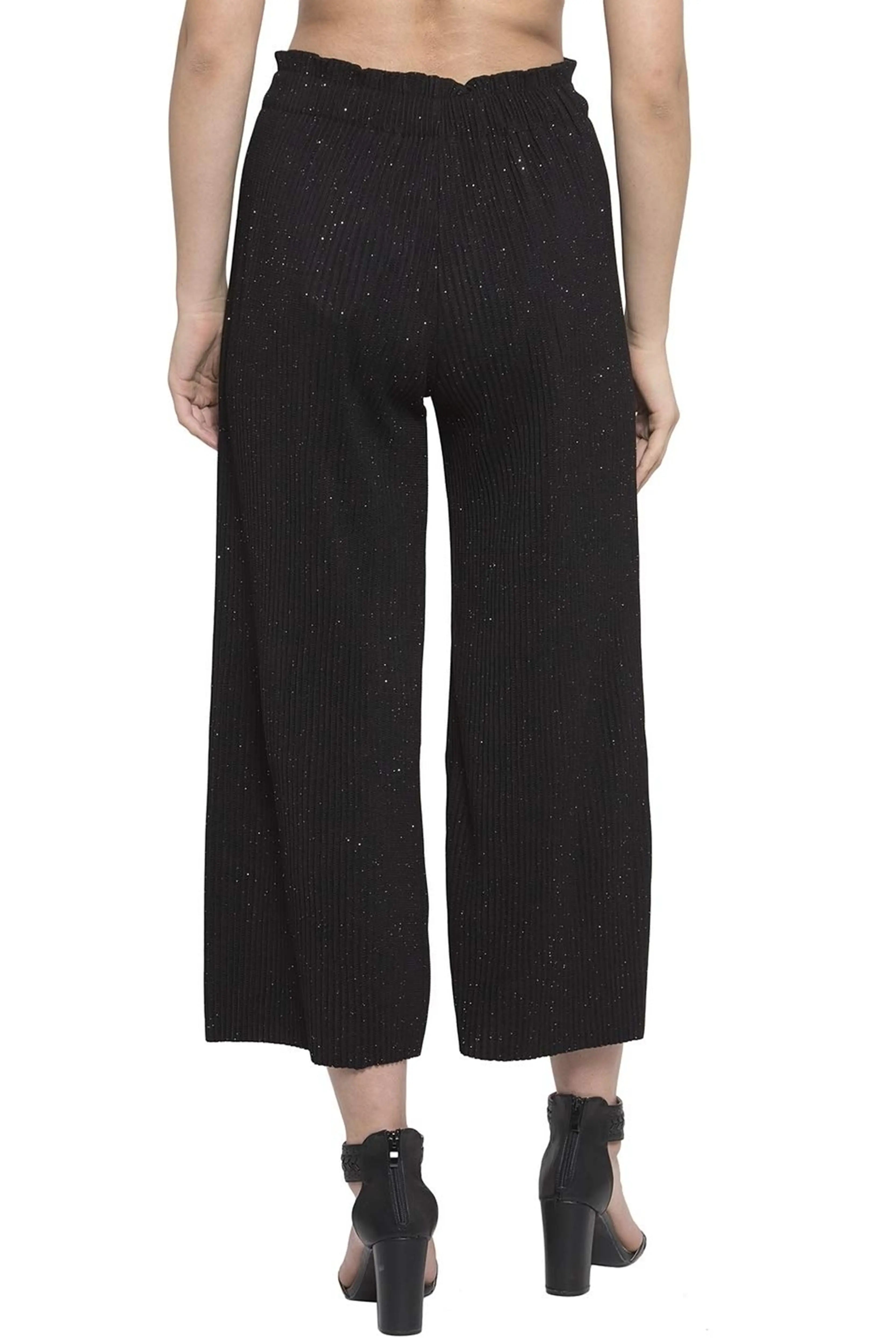 Black Relaxed Fit Lower - Global Republic