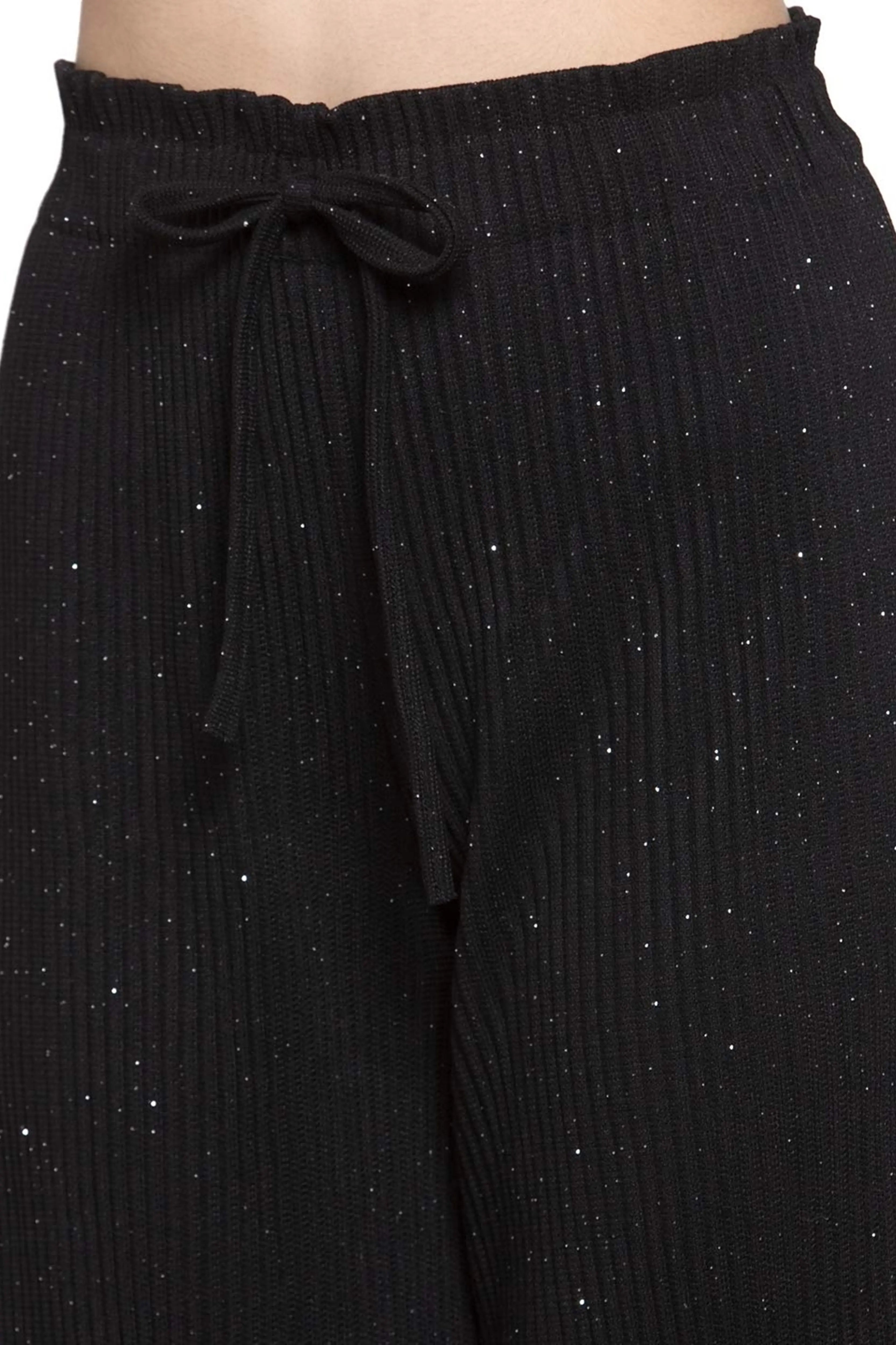 Black Relaxed Fit Lower - Global Republic