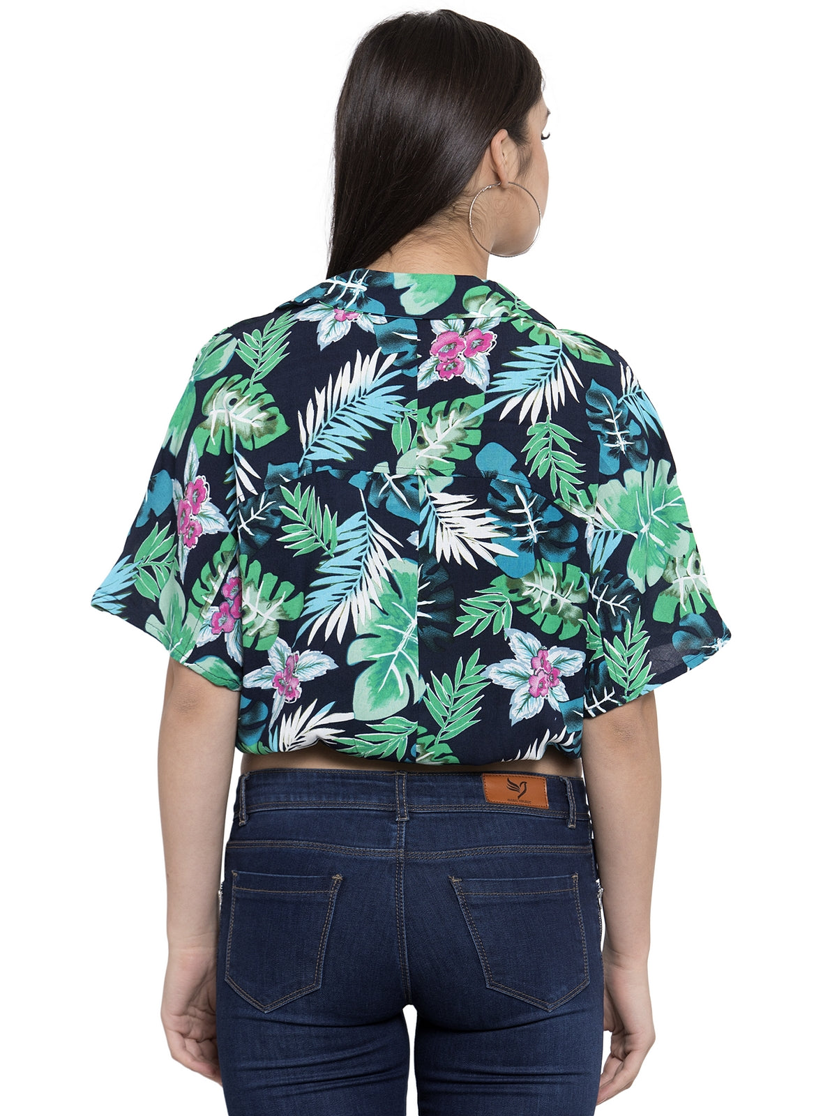Women Short Sleeve Blouson Tops - Global Republic