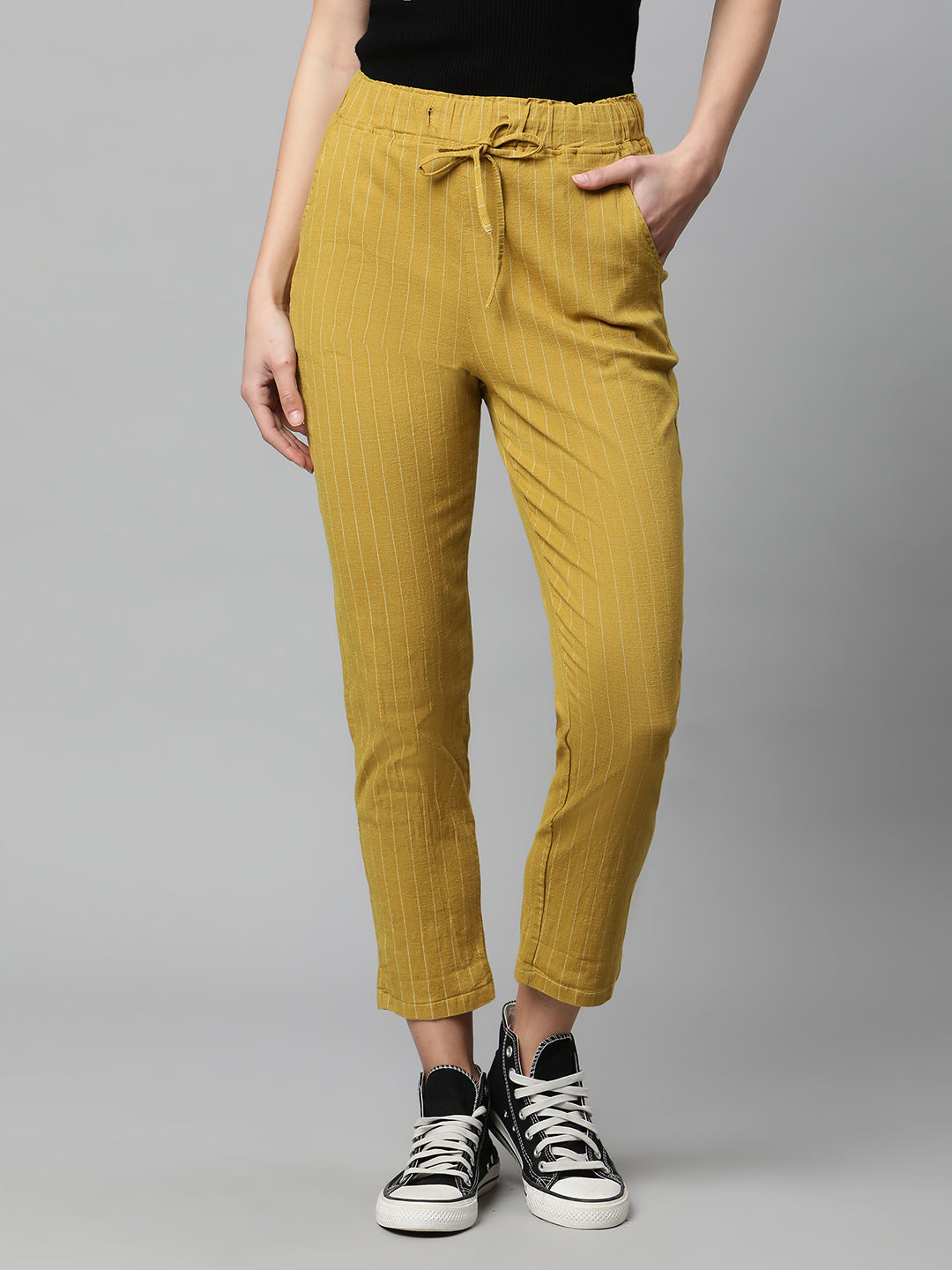 Beige Checkered Lower - Global Republic