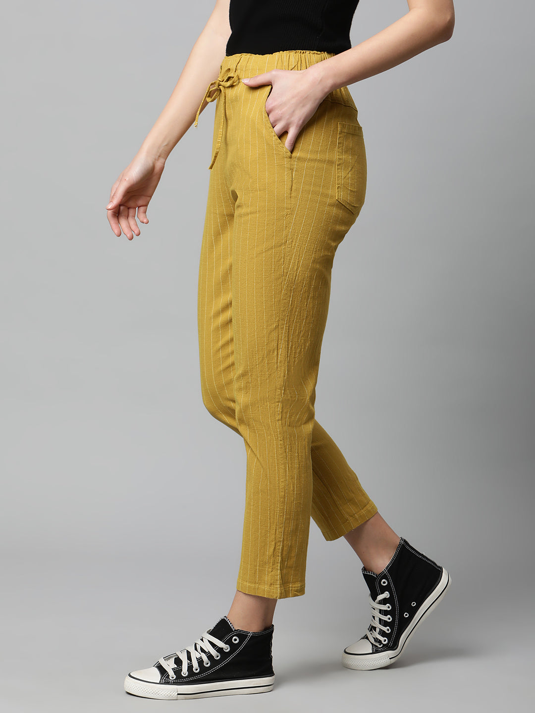 Beige Checkered Lower - Global Republic