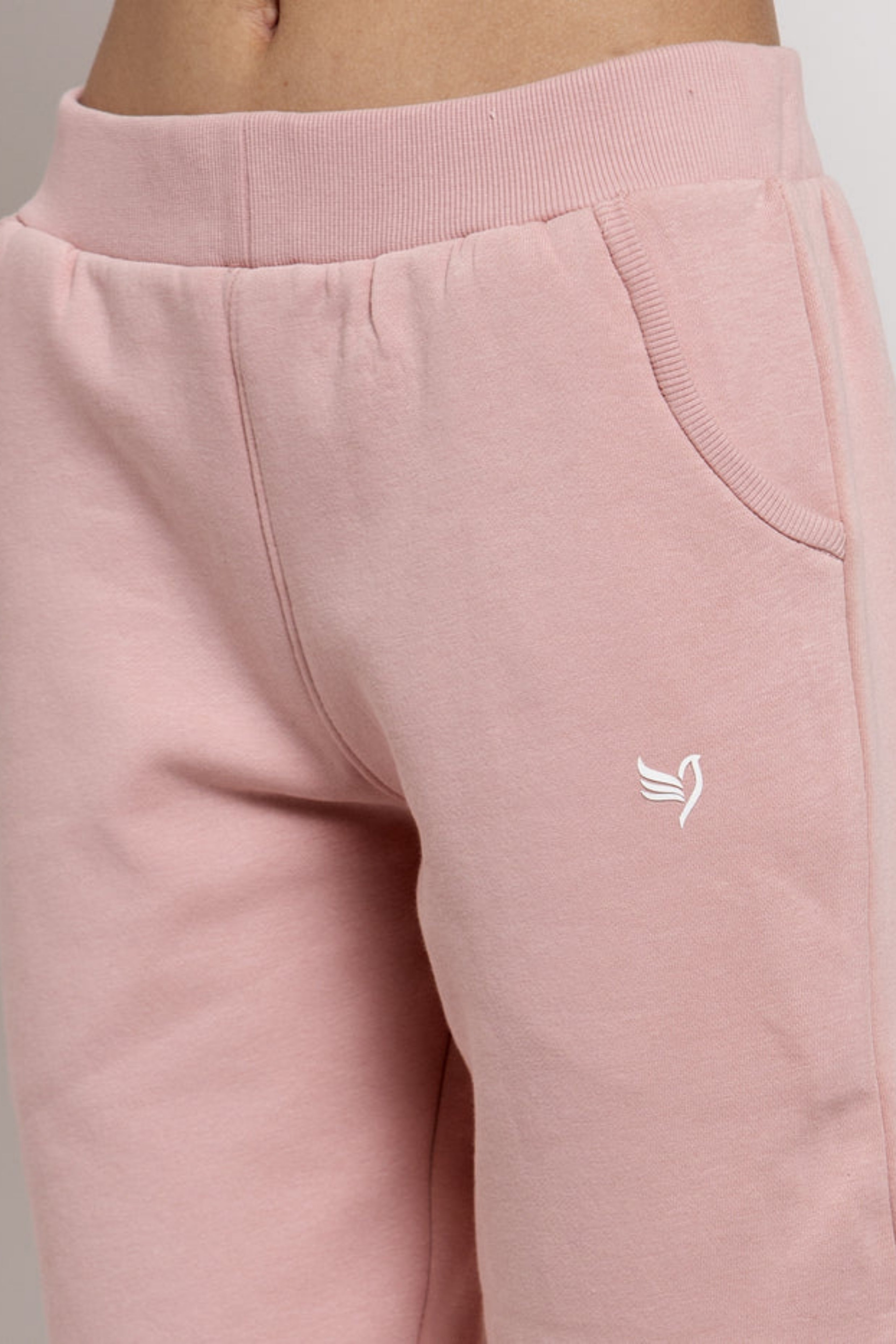 Pink Cotton Blend Lower