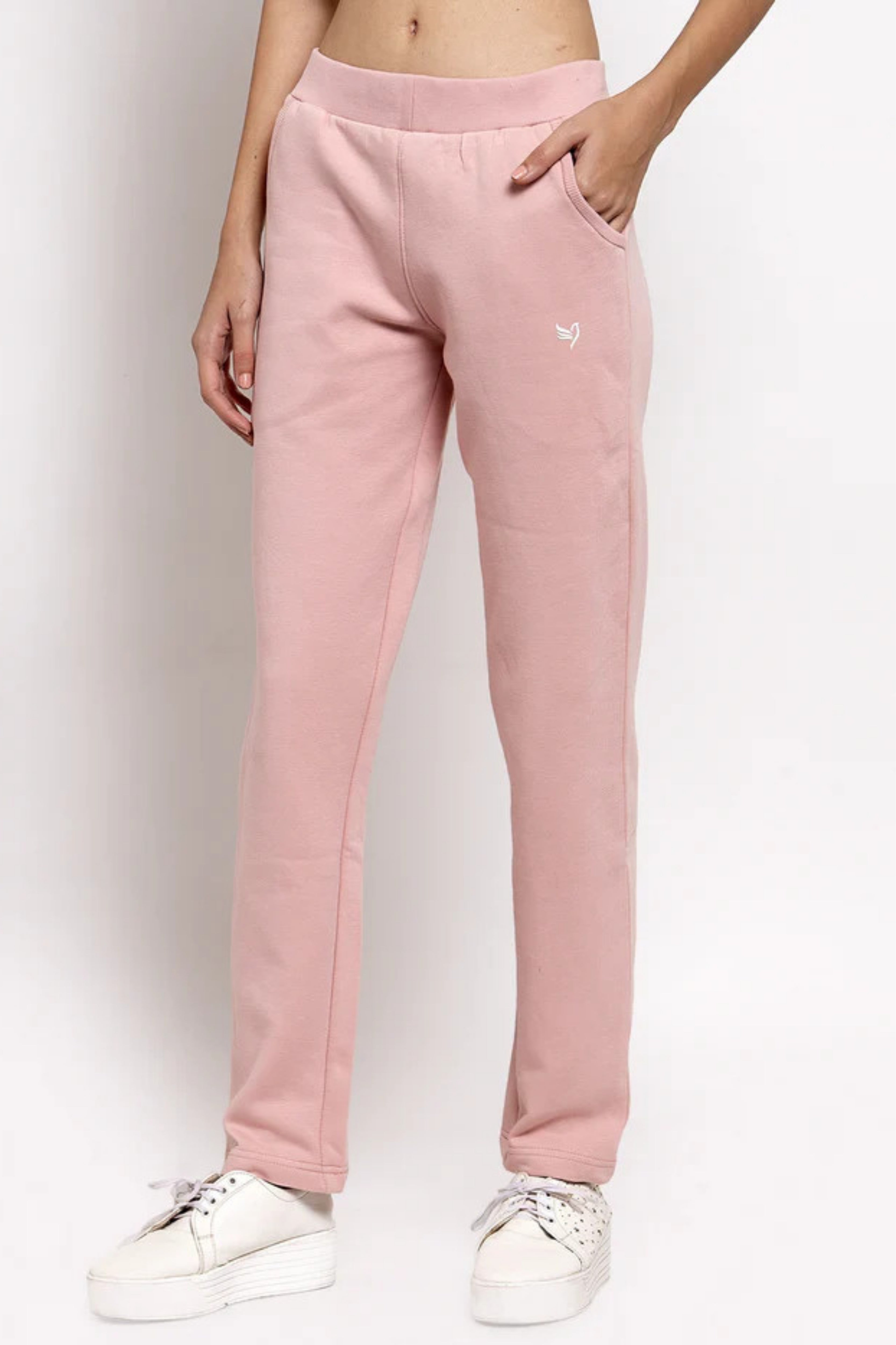 Pink Cotton Blend Lower