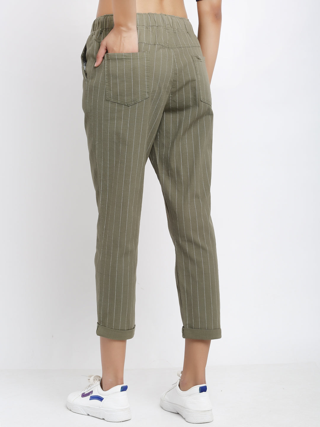 Beige Checkered Lower - Global Republic