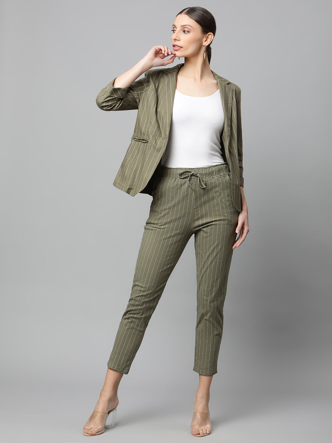 Beige Checkered Lower - Global Republic