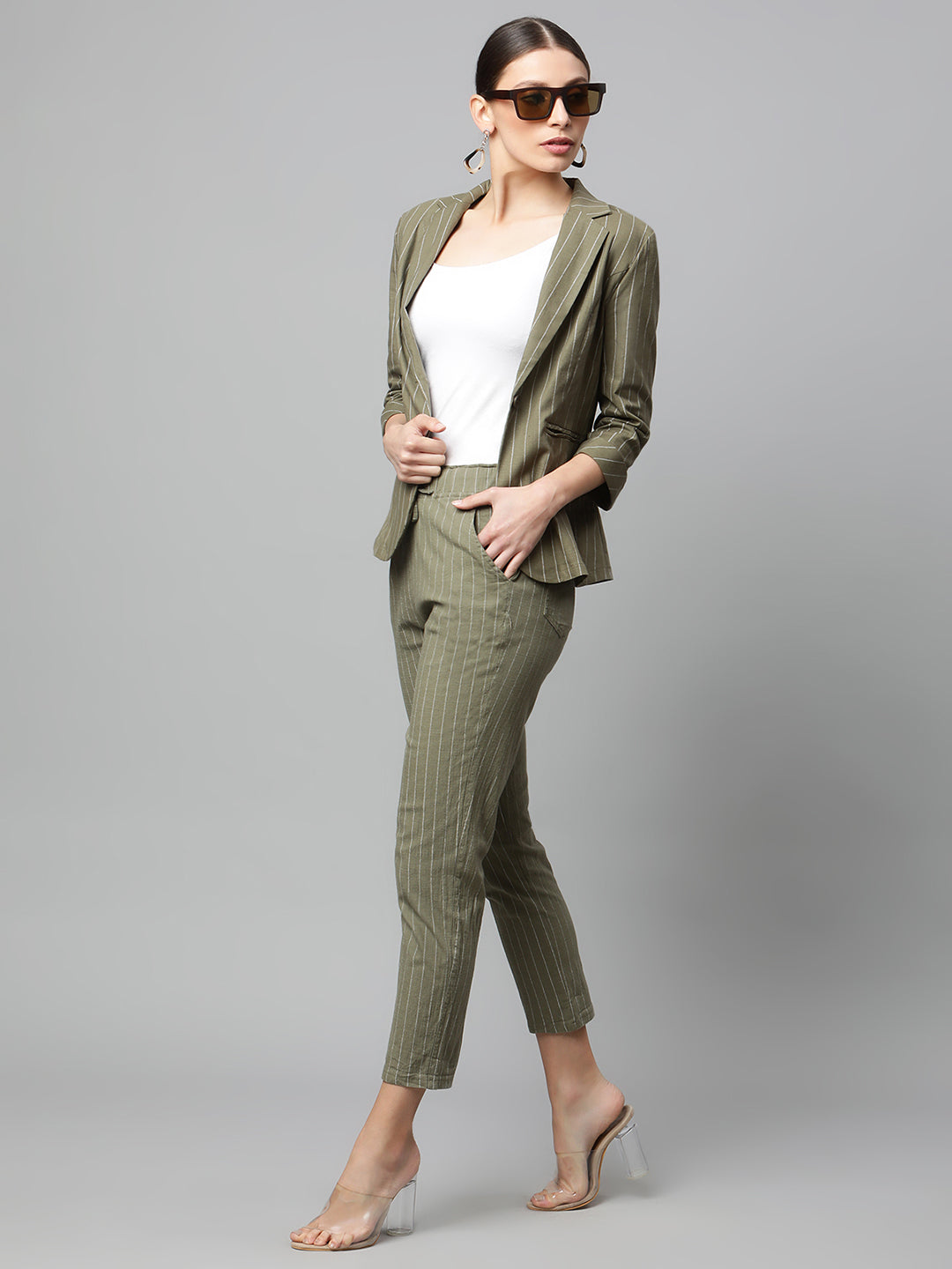 Beige Checkered Lower - Global Republic