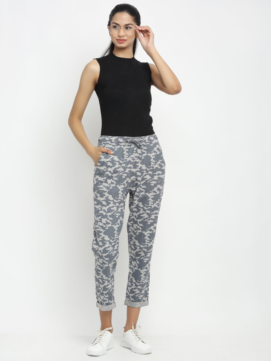 Beige Checkered Lower - Global Republic