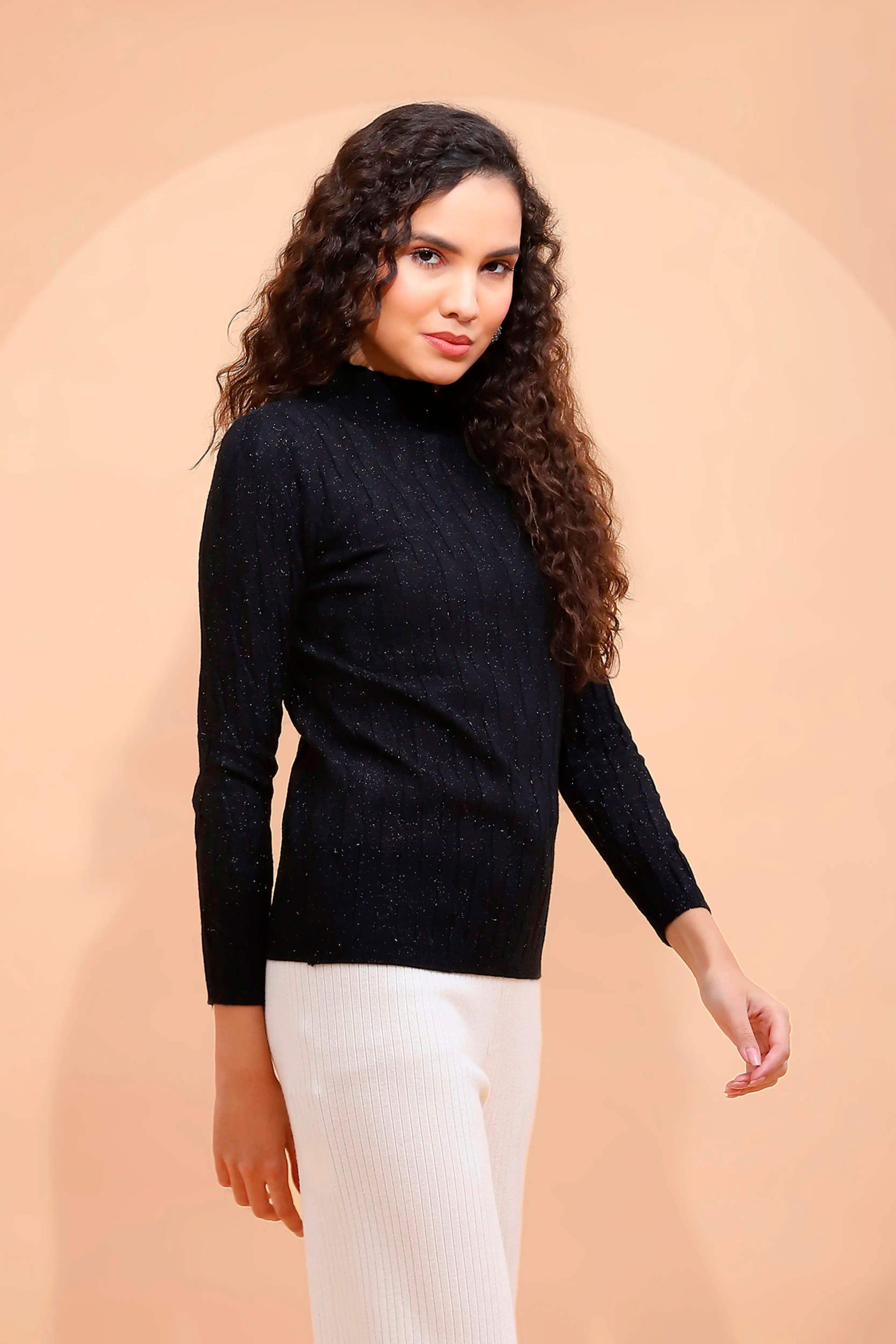 Solid Viscos Skivvy Pullover - Global Republic