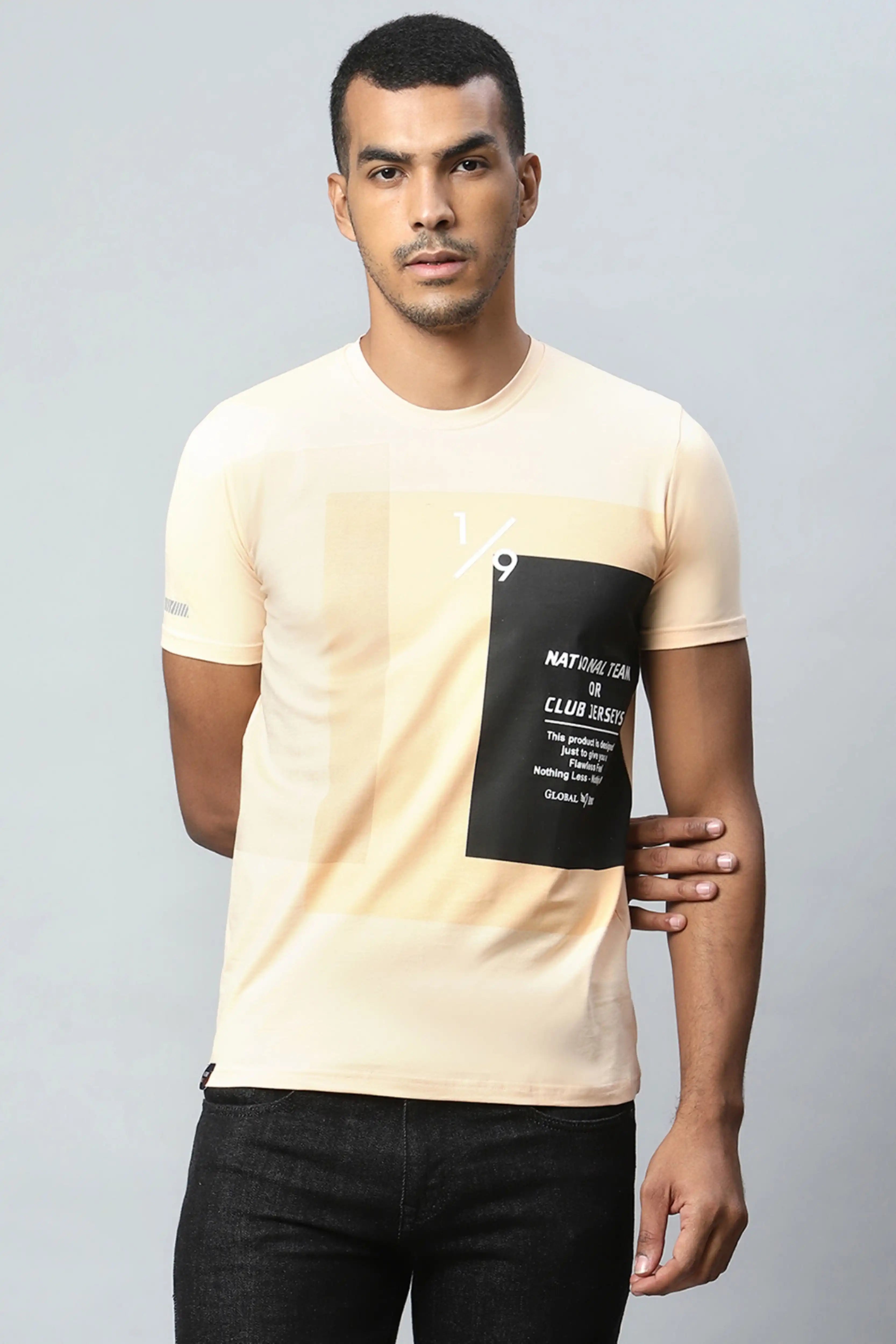 Peaches Alpha Printed T-Shirt