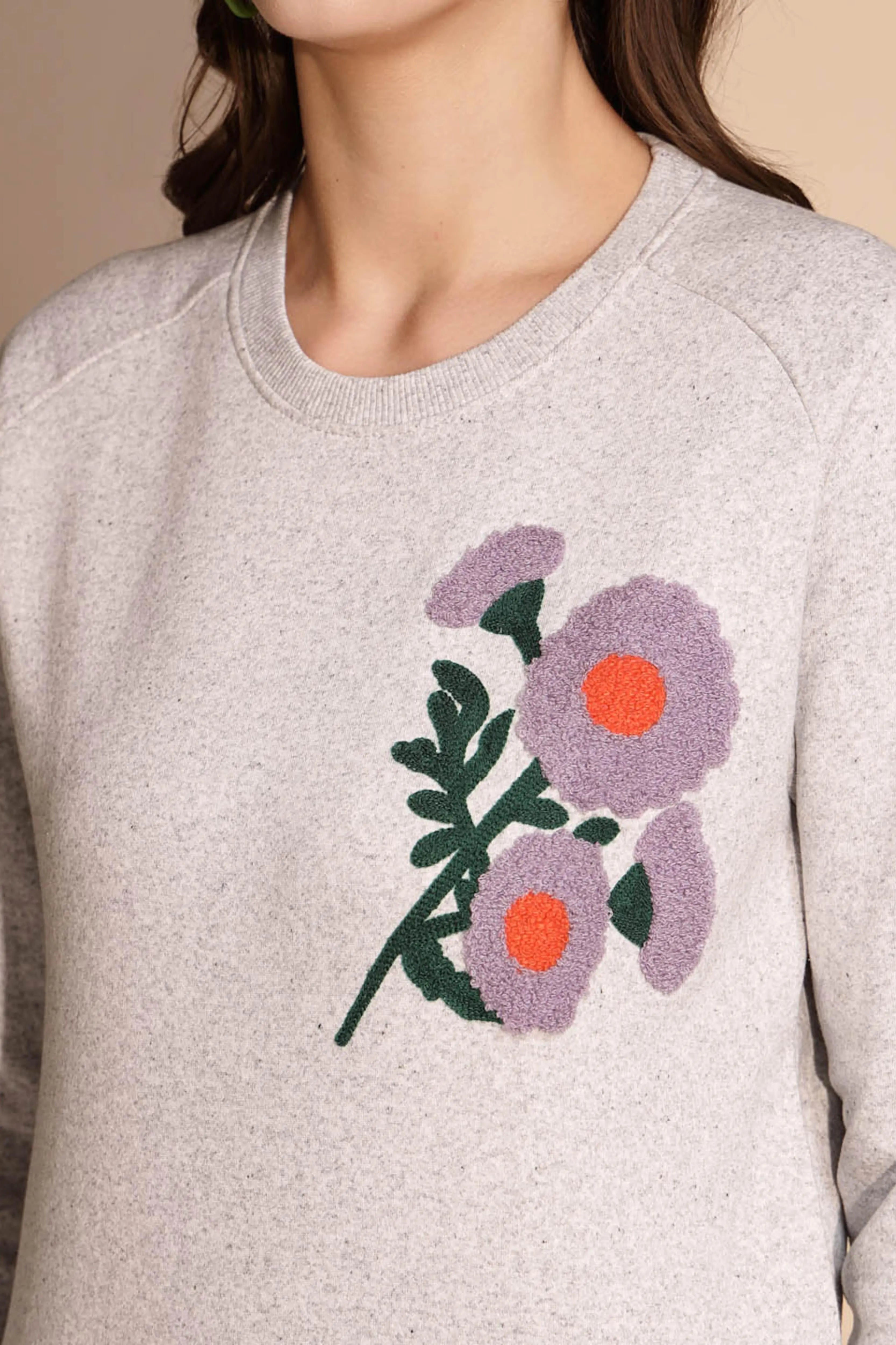 Grey Solid Hosiery Hooded Sweatshirt - Global Republic