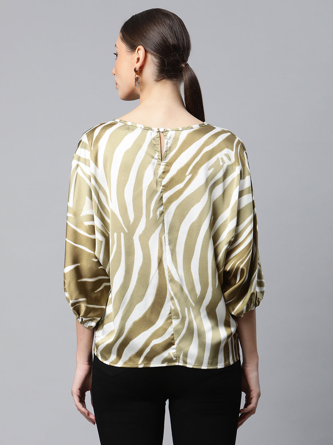 Regular Fit Floral Printed Top - Global Republic