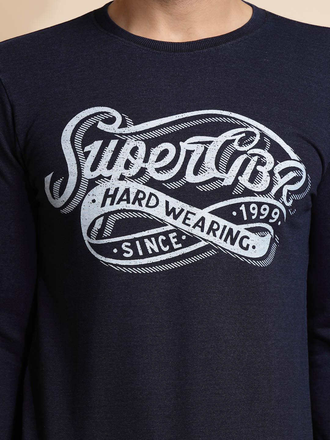 Blue Hosiery Sweatshirt - Global Republic