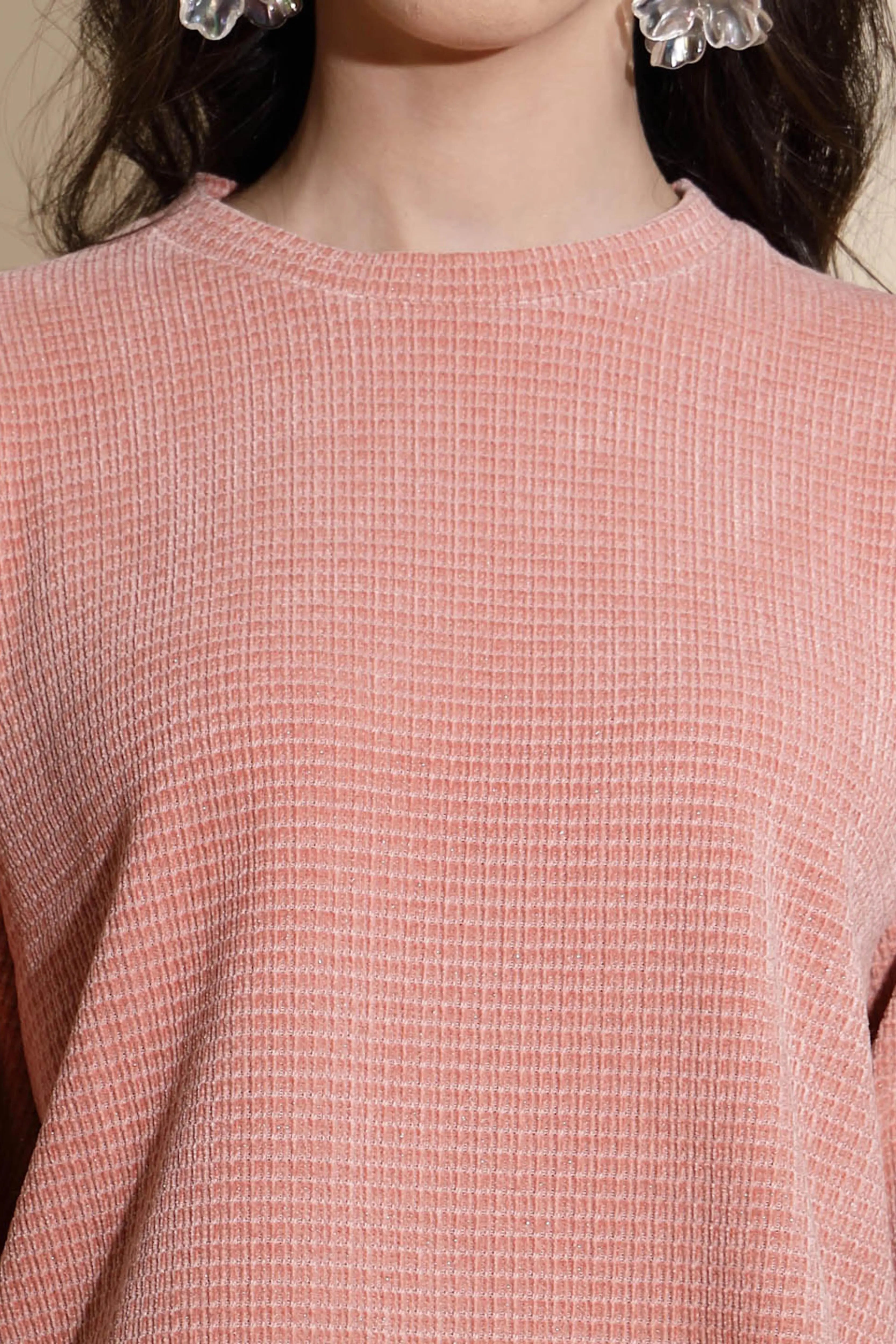 Pink Solid Cotton Blend Co-ord Set - Global Republic