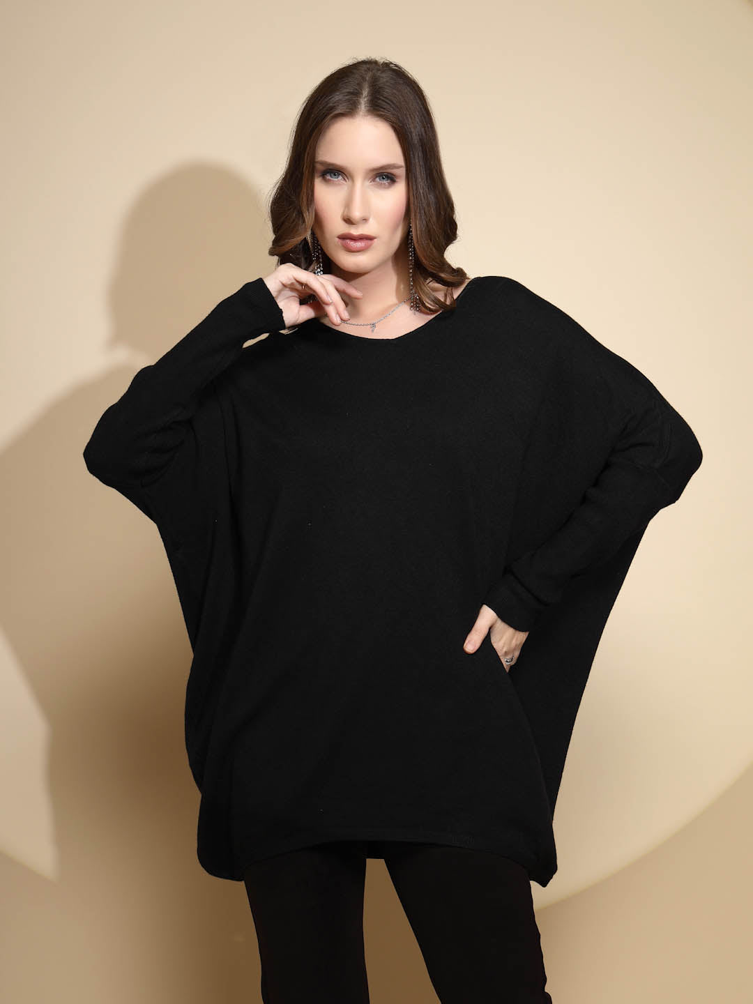 Embroidered Nylon Pullover Sweater - Global Republic