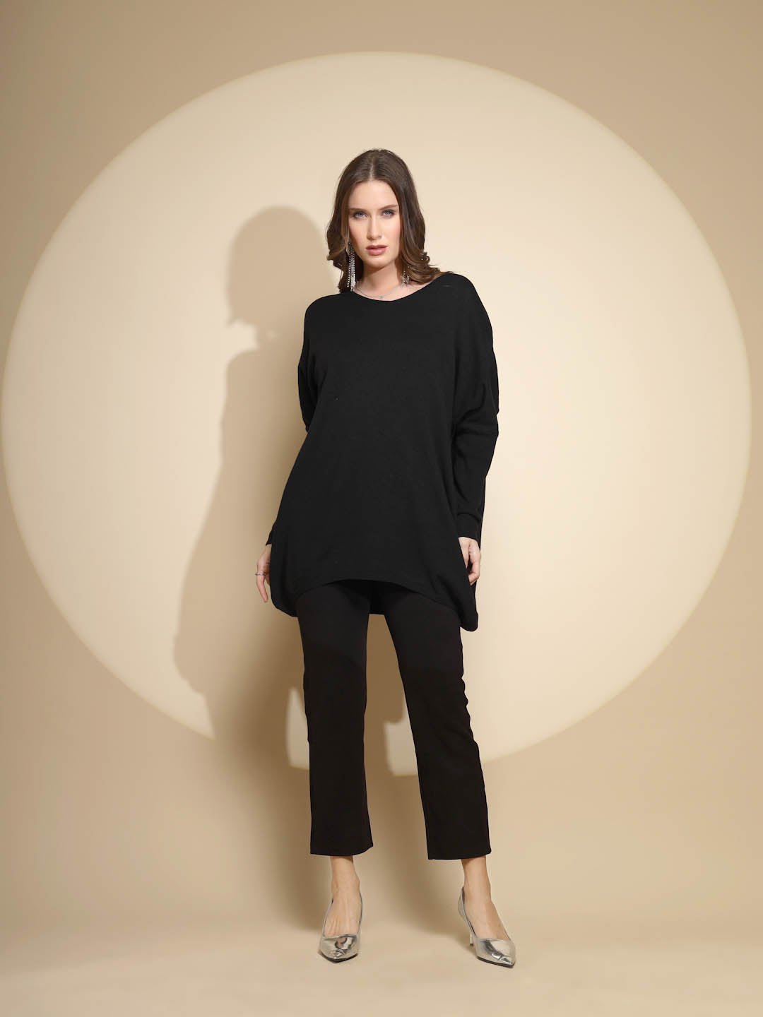 Embroidered Nylon Pullover Sweater - Global Republic