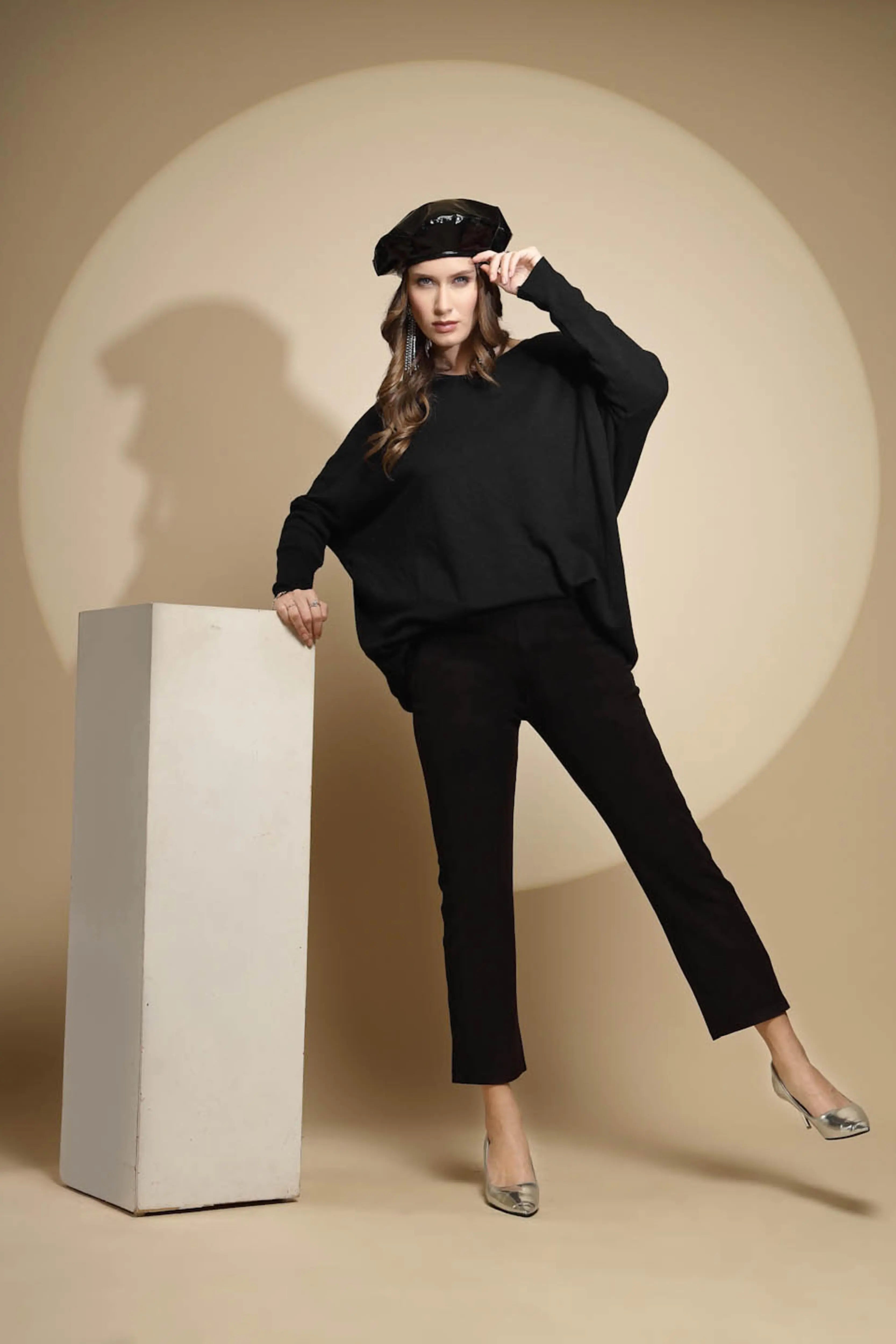 Embroidered Nylon Pullover Sweater - Global Republic