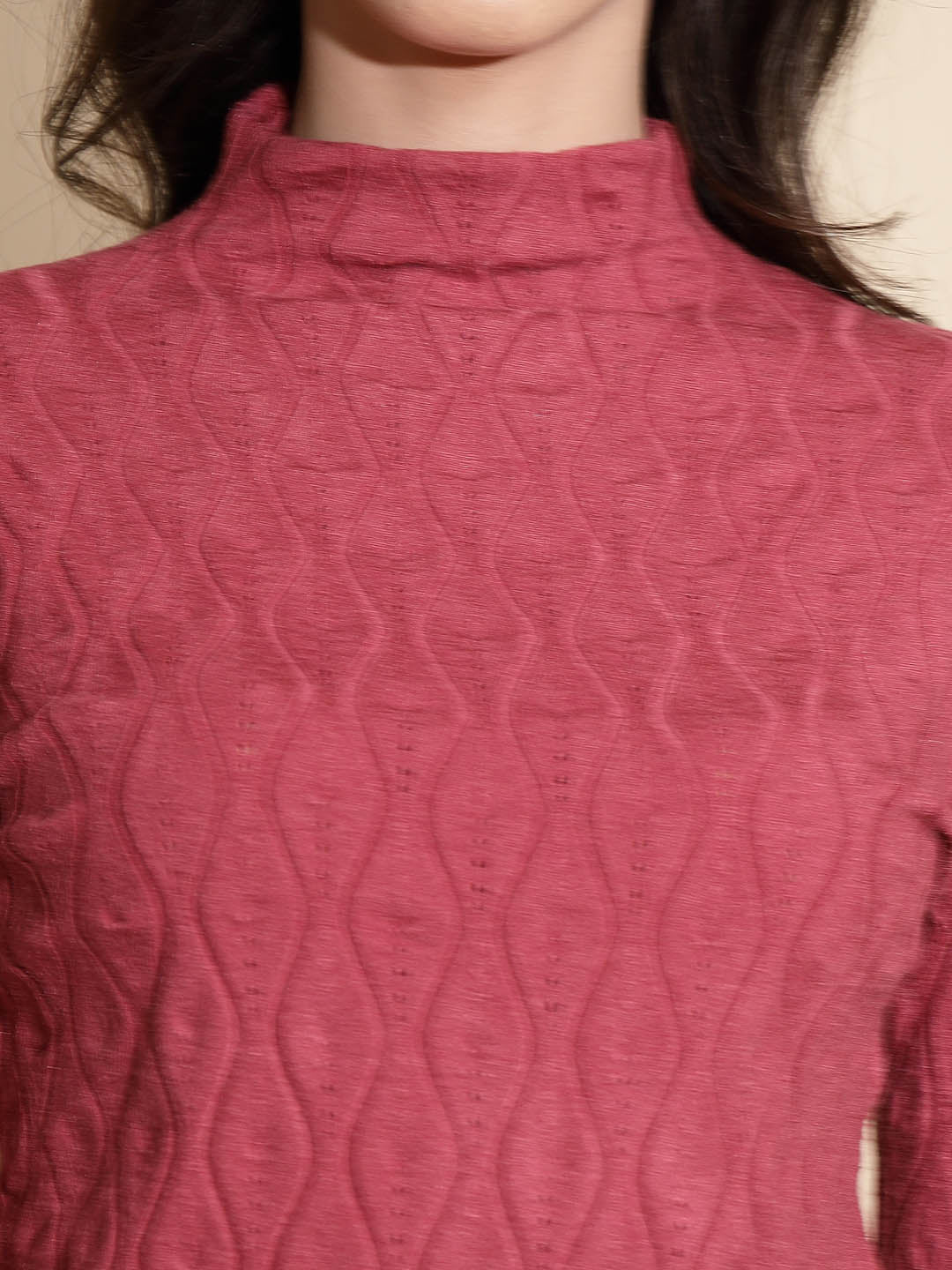 Solid Turtle Neck Knitted Skivvy - Global Republic