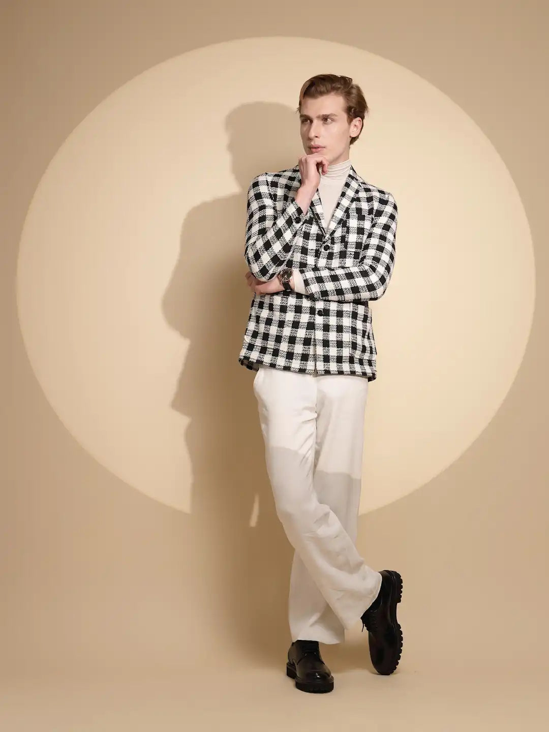 Color Block Cotton Jacket - Global Republic