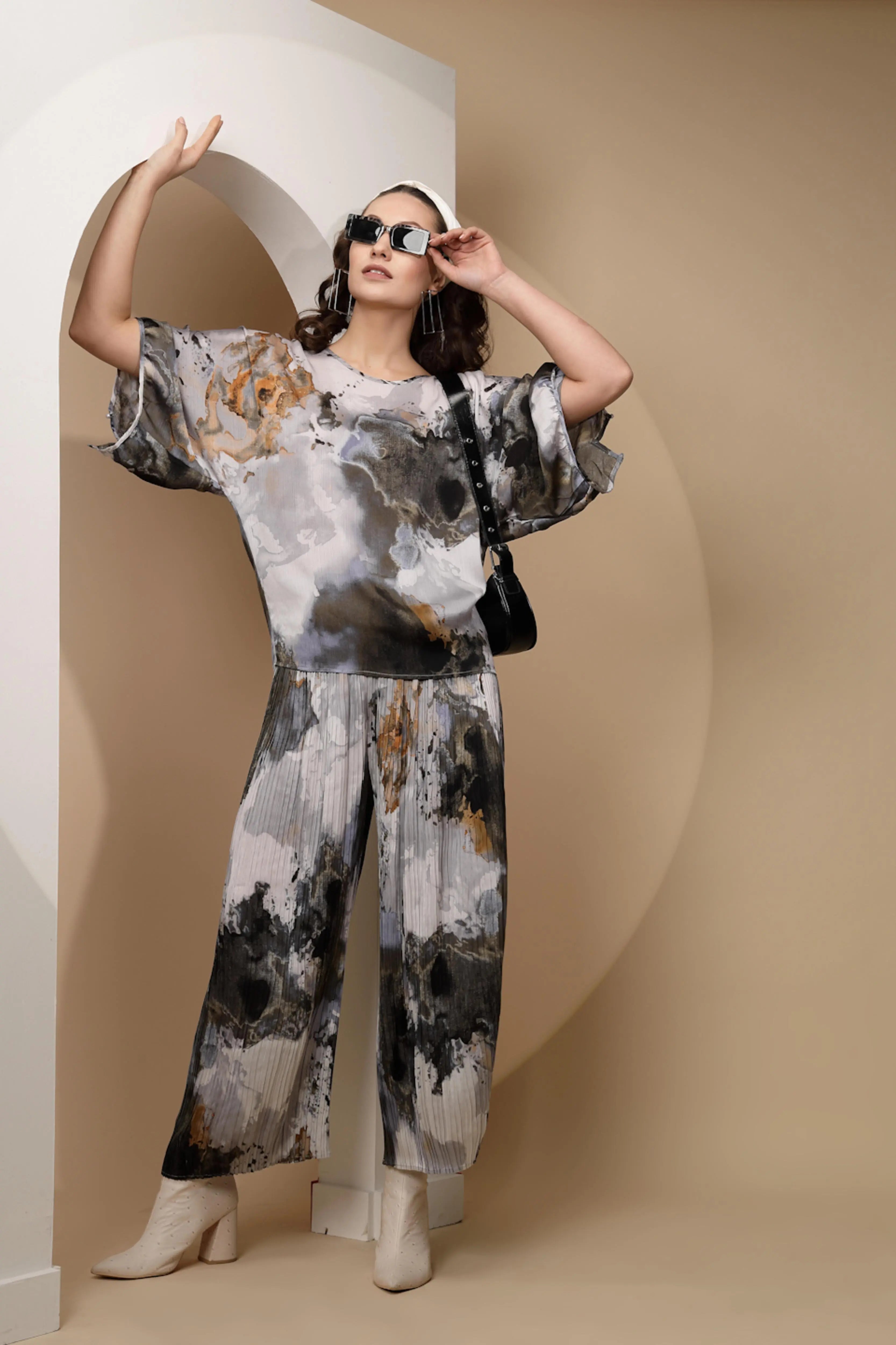 Green Regular Fit Co-Ord Set - Global Republic