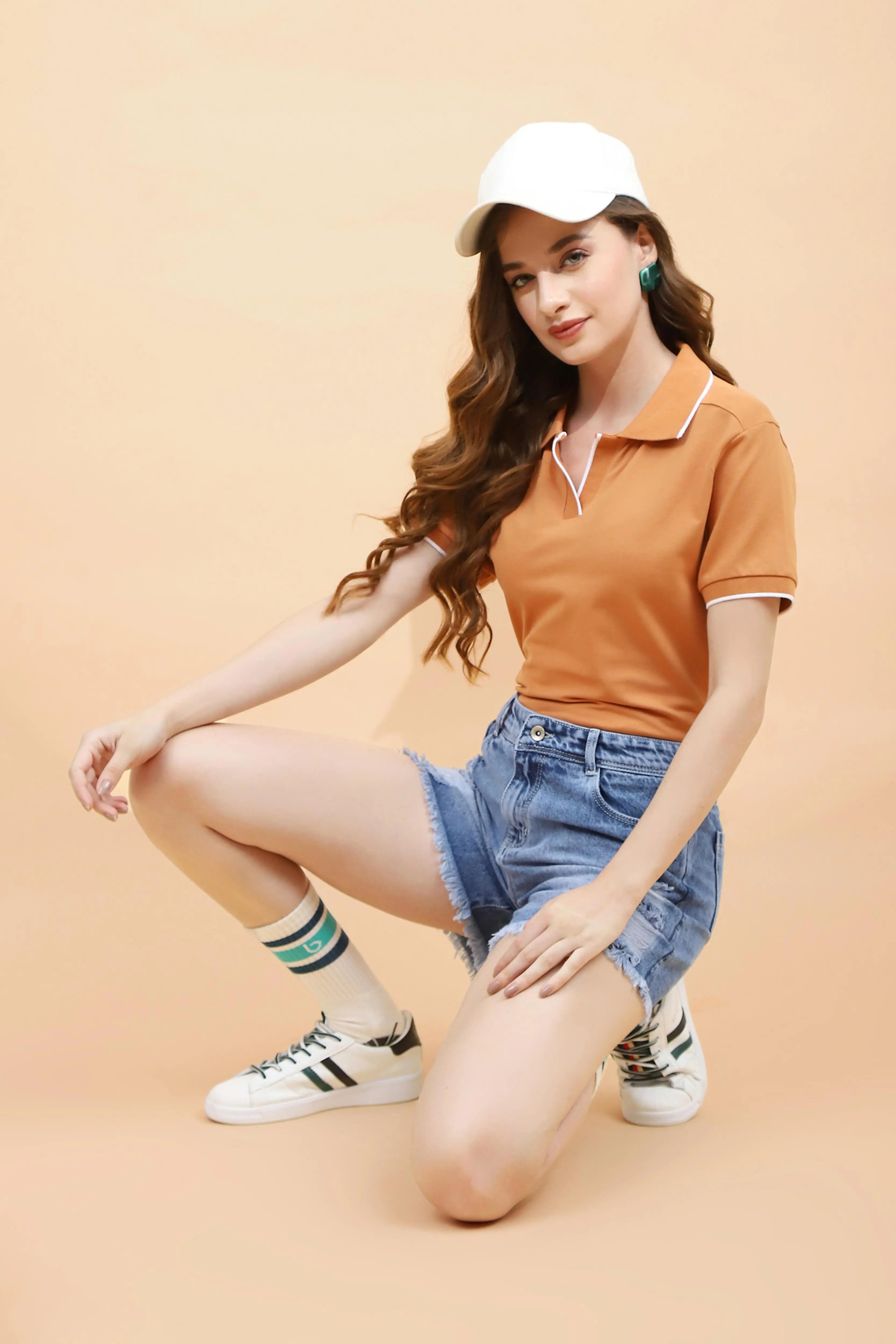 Dark Blue Cotton Regular Fit Shorts - Global Republic