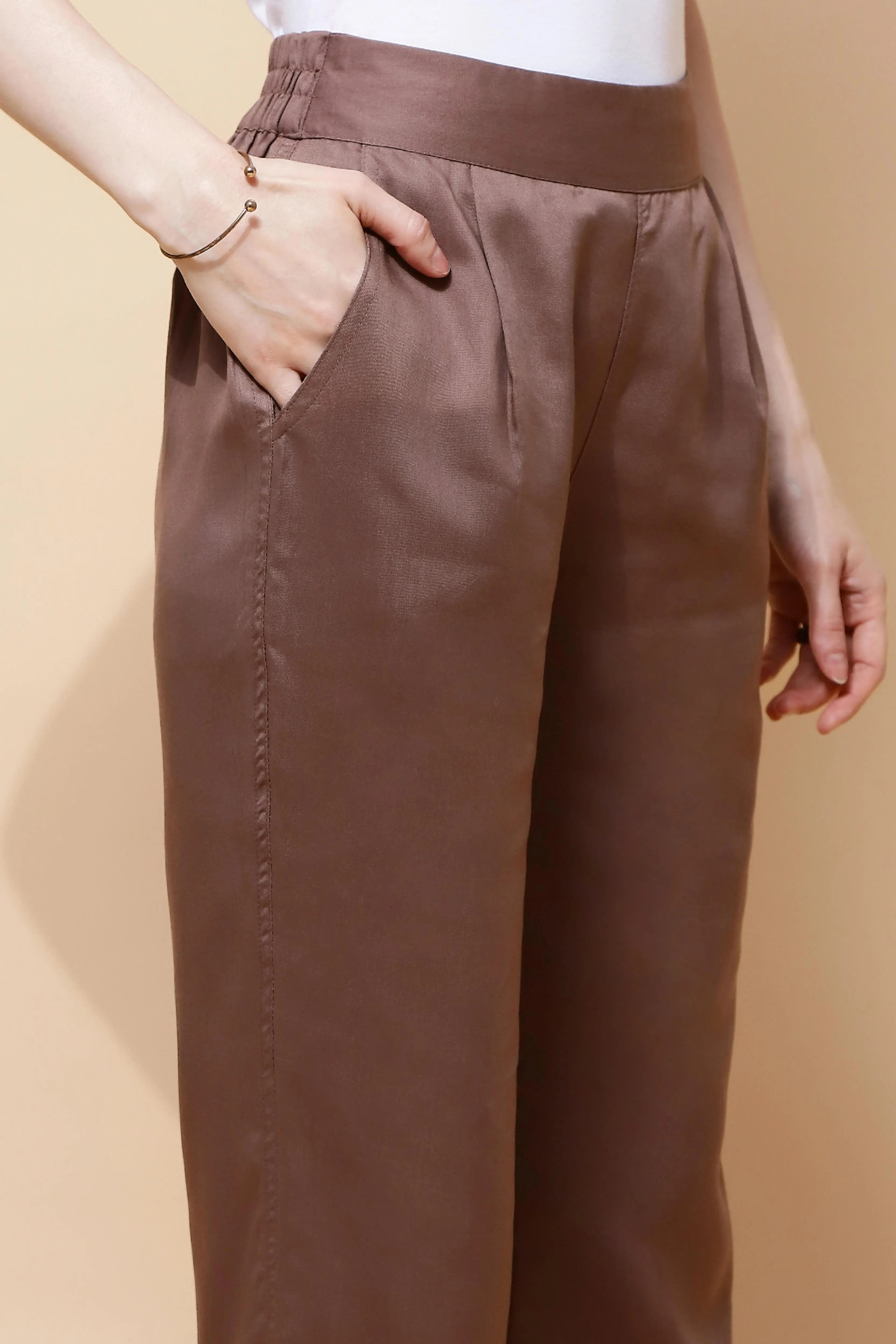 Rayon Relaxed Fit Lower - Global Republic