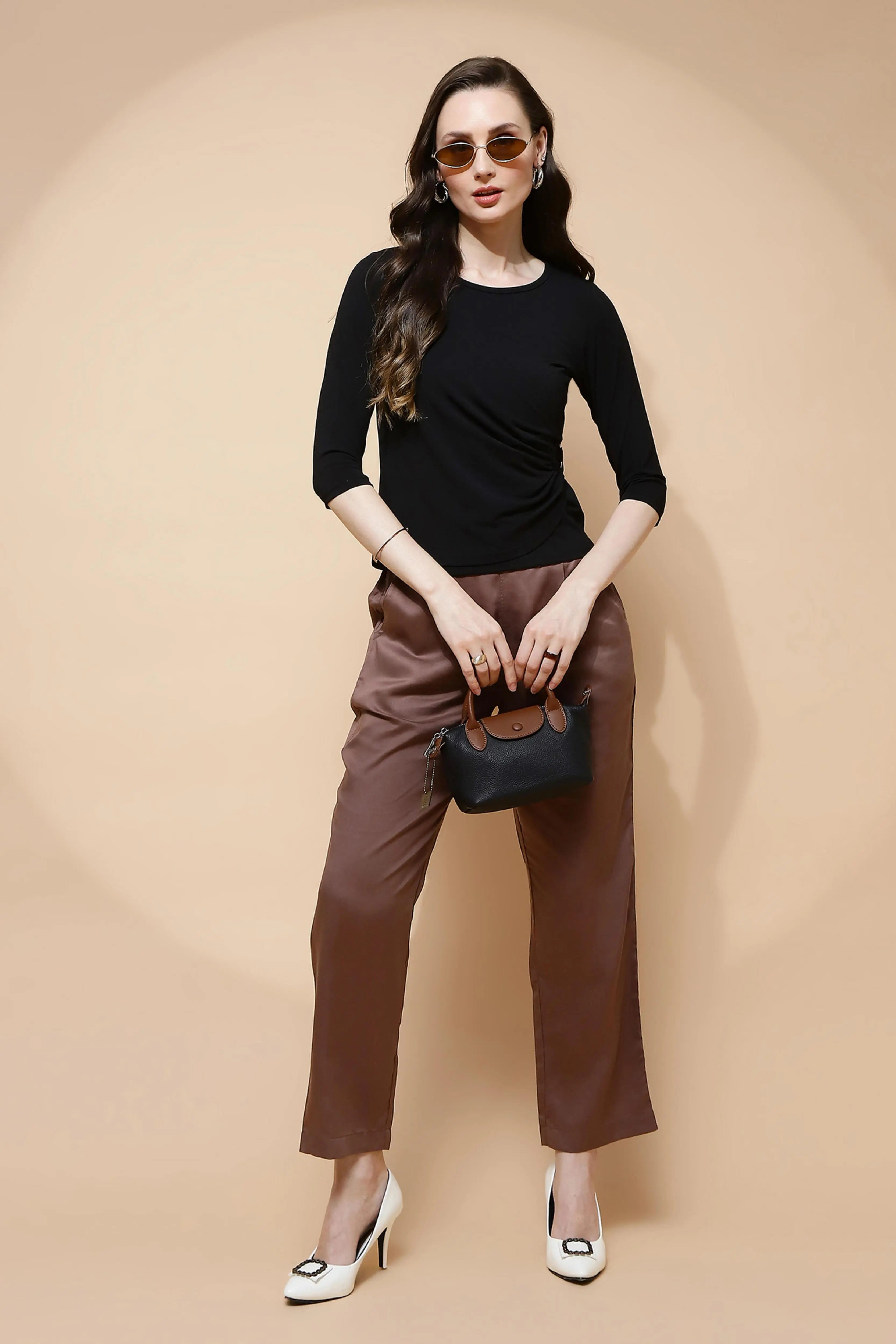 Rayon Relaxed Fit Lower - Global Republic