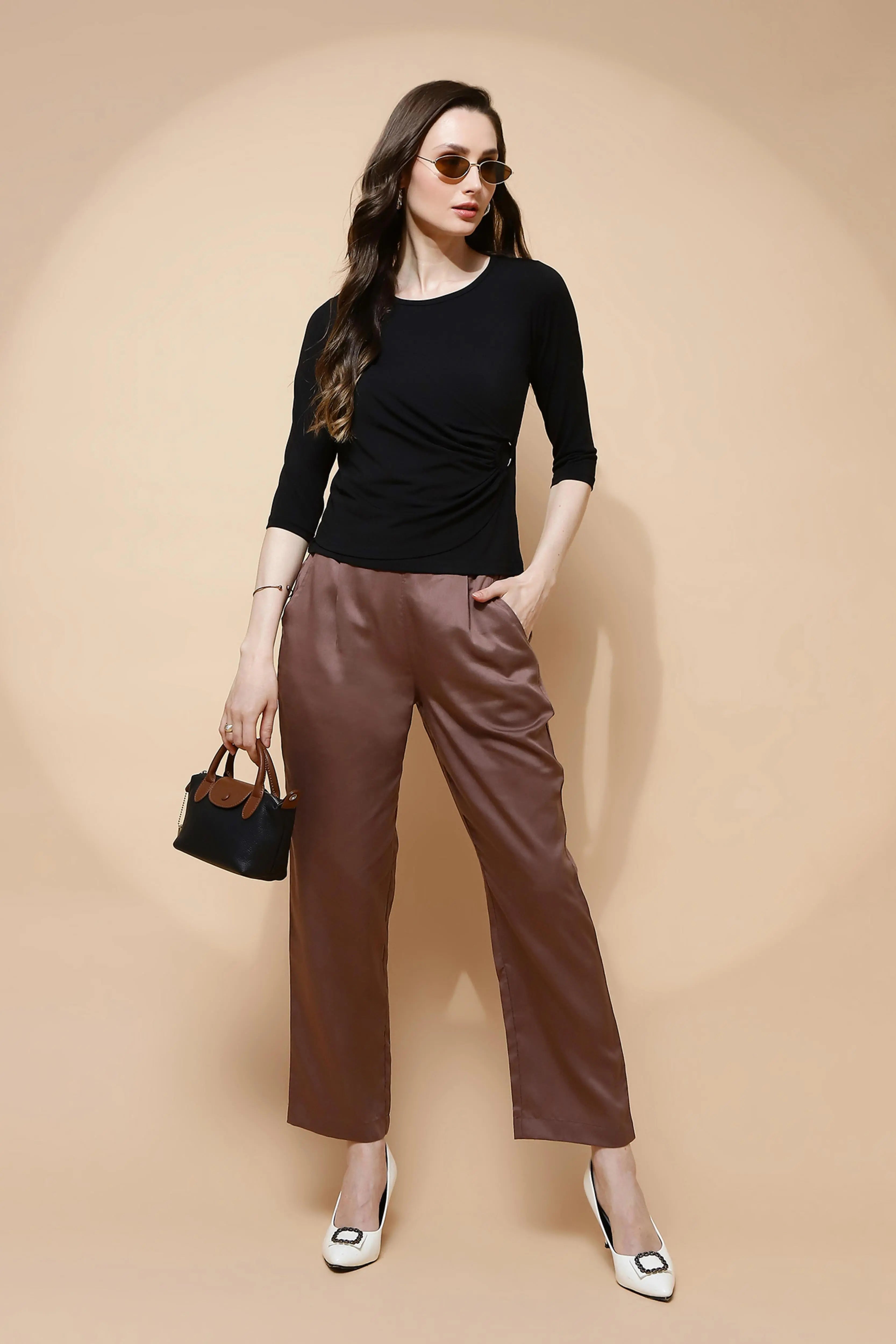 Rayon Relaxed Fit Lower - Global Republic