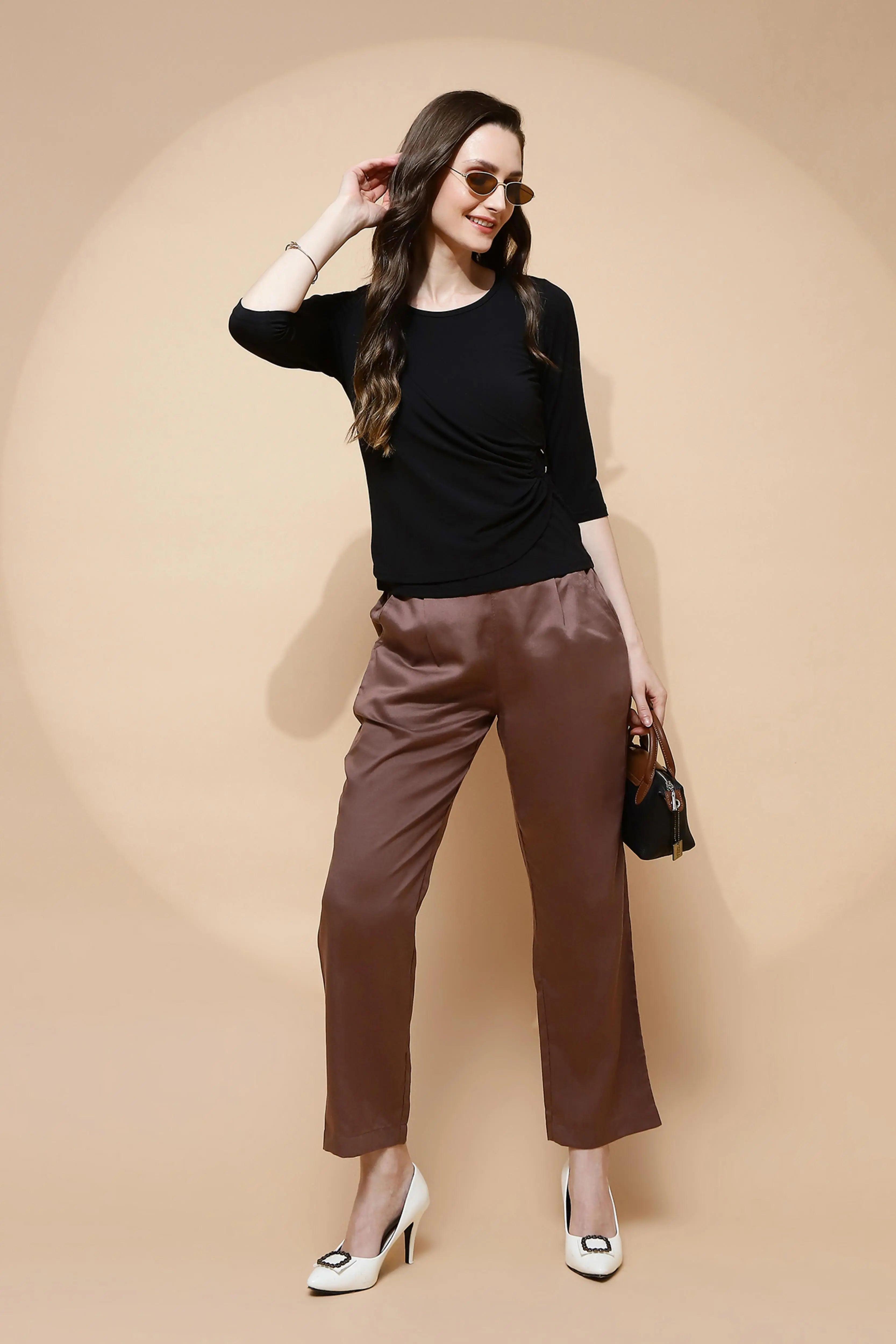 Rayon Relaxed Fit Lower - Global Republic