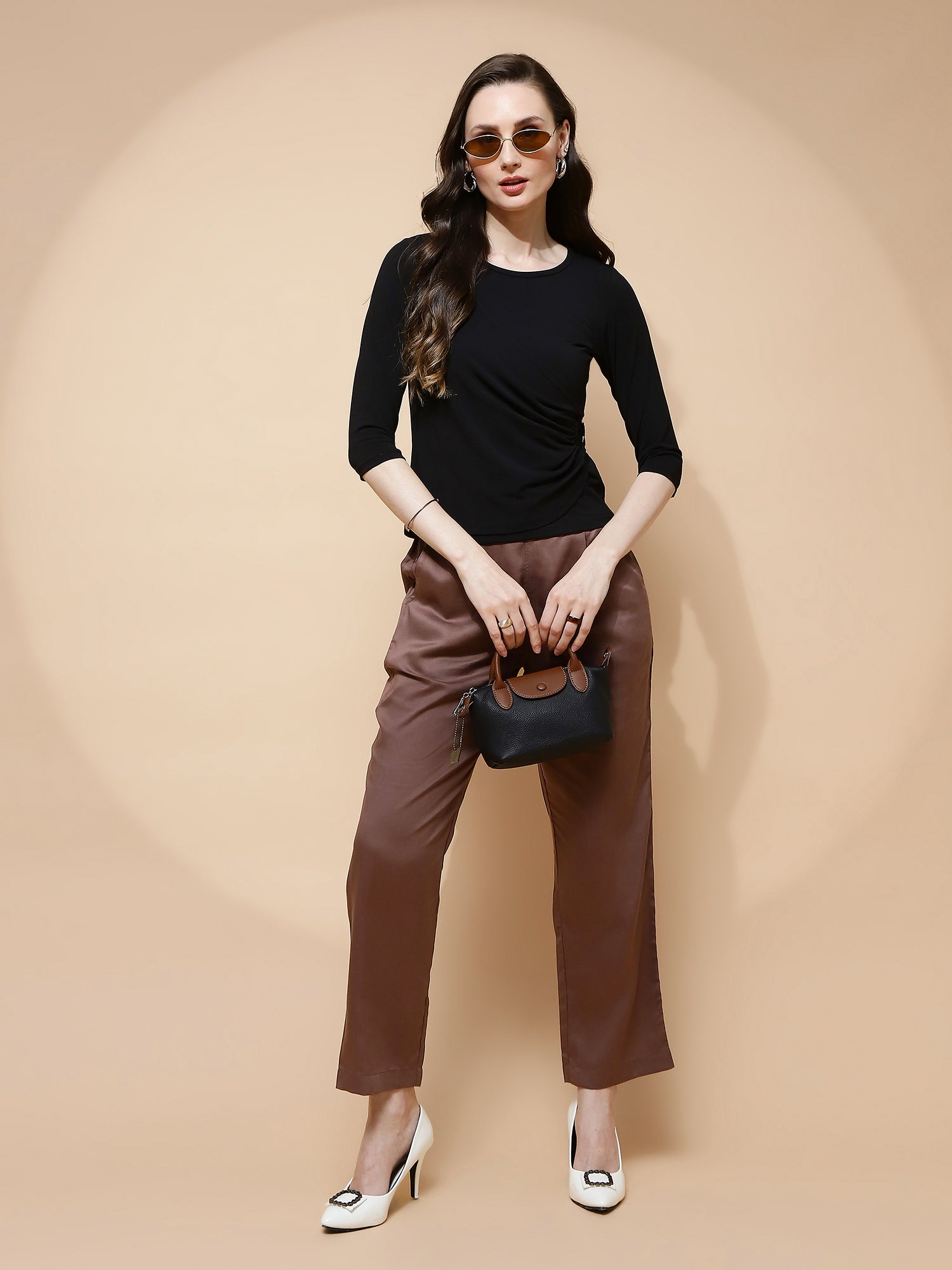 Rayon Relaxed Fit Lower - Global Republic