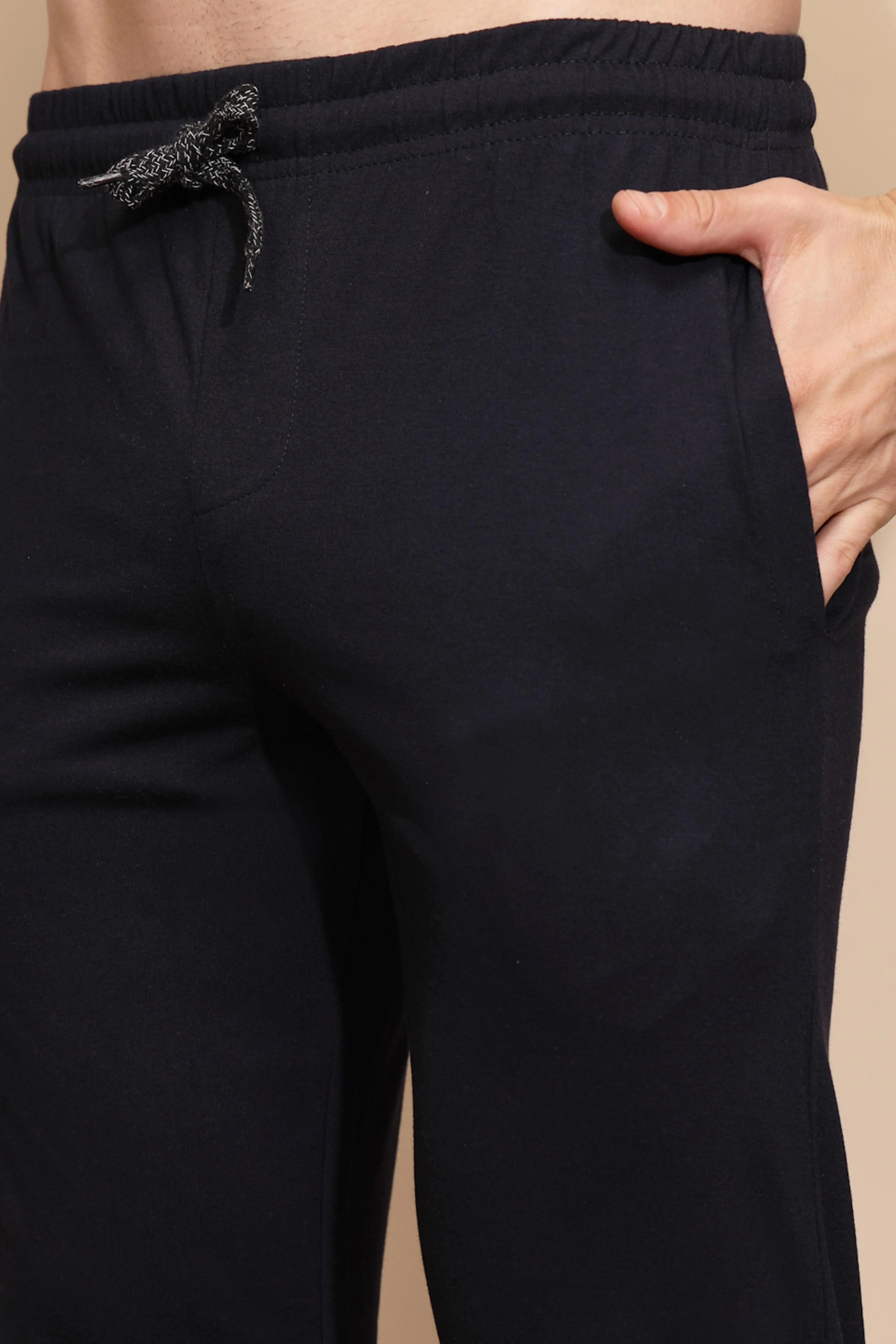 Blue Cotton Slim Fit Night Suit Set - Global Republic