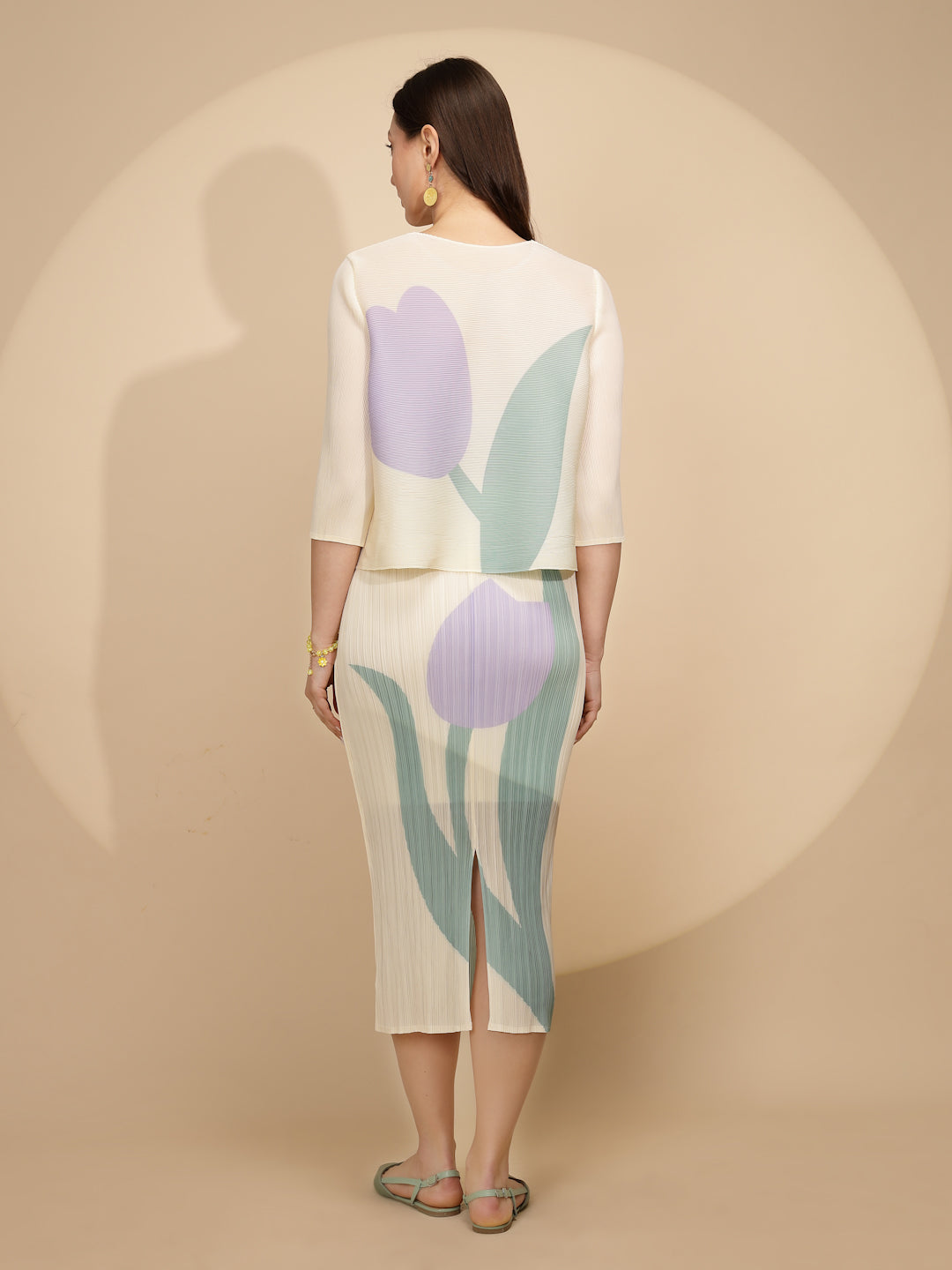 Lemon Regular Fit Co-ord Set For Women - Global Republic