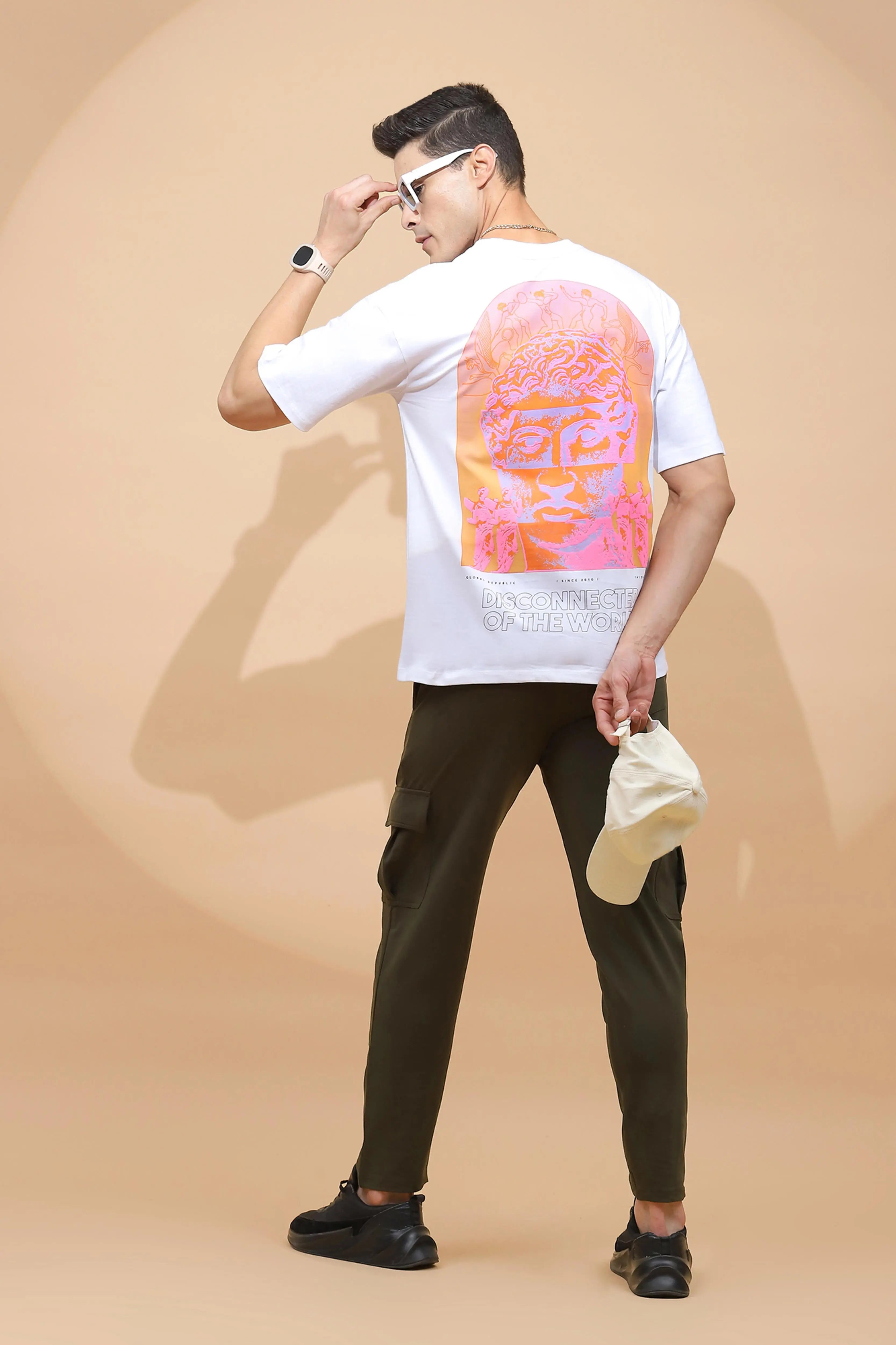 Cotton Regular Fit White T-Shirt